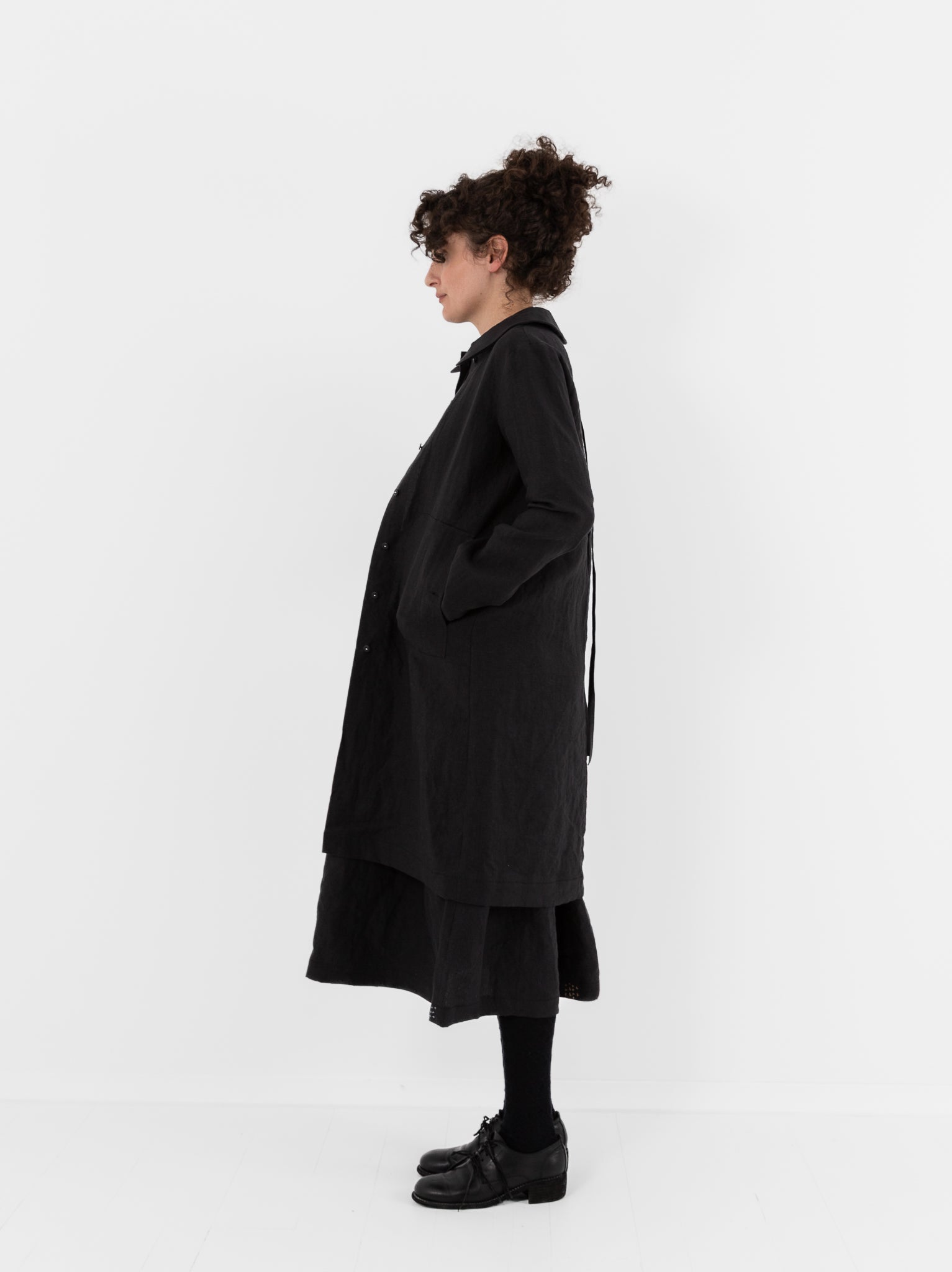 Der Antagonist Dress 21 in Black - DER ANTAGONIST at Worthwhile - shop DRESS
