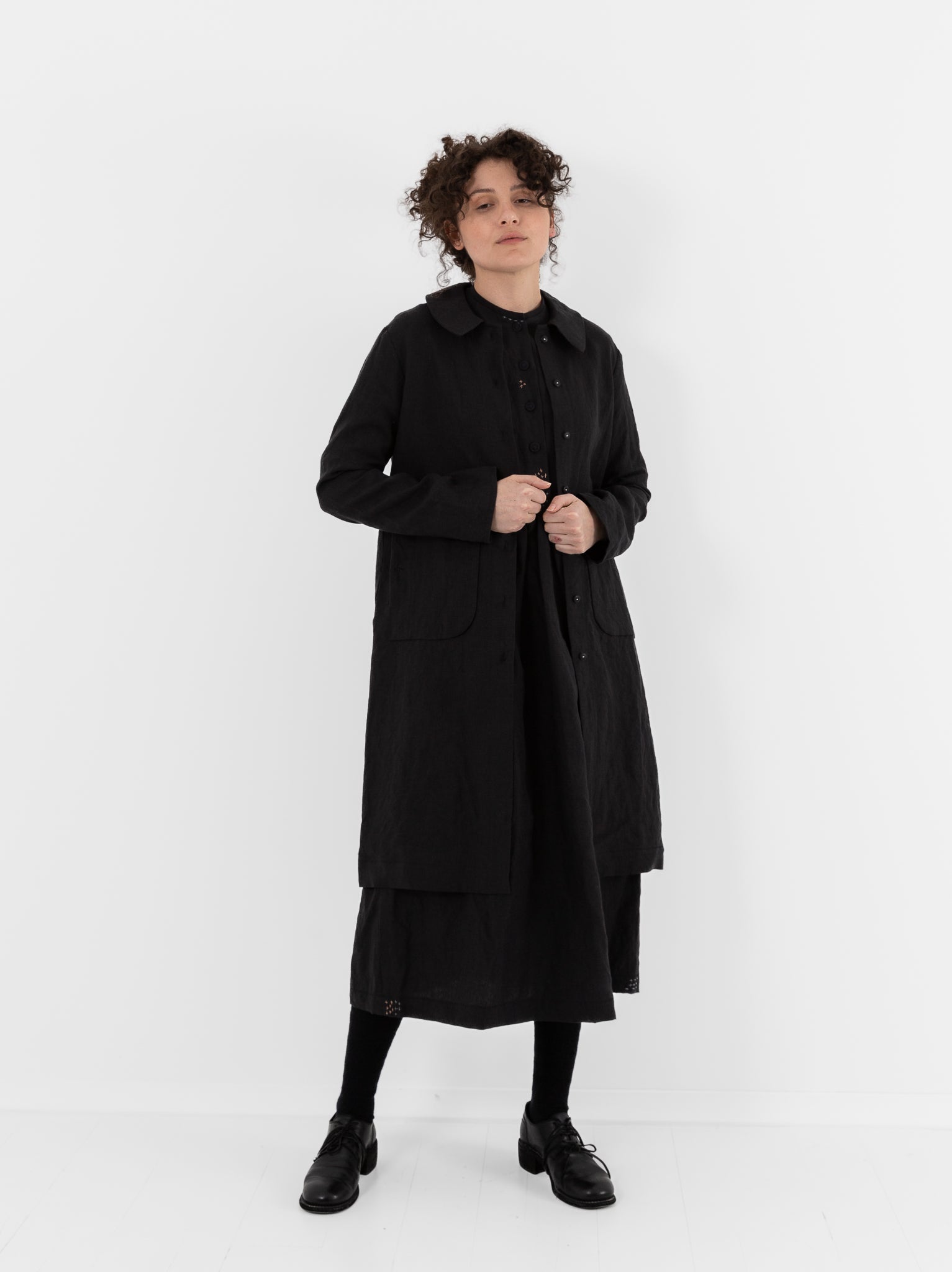 Der Antagonist Dress 21 in Black - DER ANTAGONIST at Worthwhile - shop DRESS