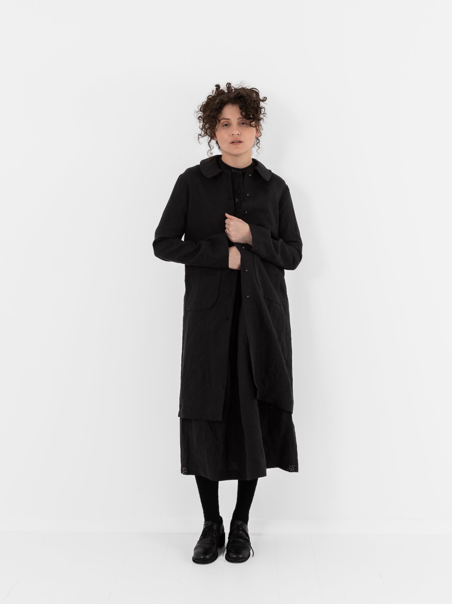 Der Antagonist Dress 21 in Black - DER ANTAGONIST at Worthwhile - shop DRESS