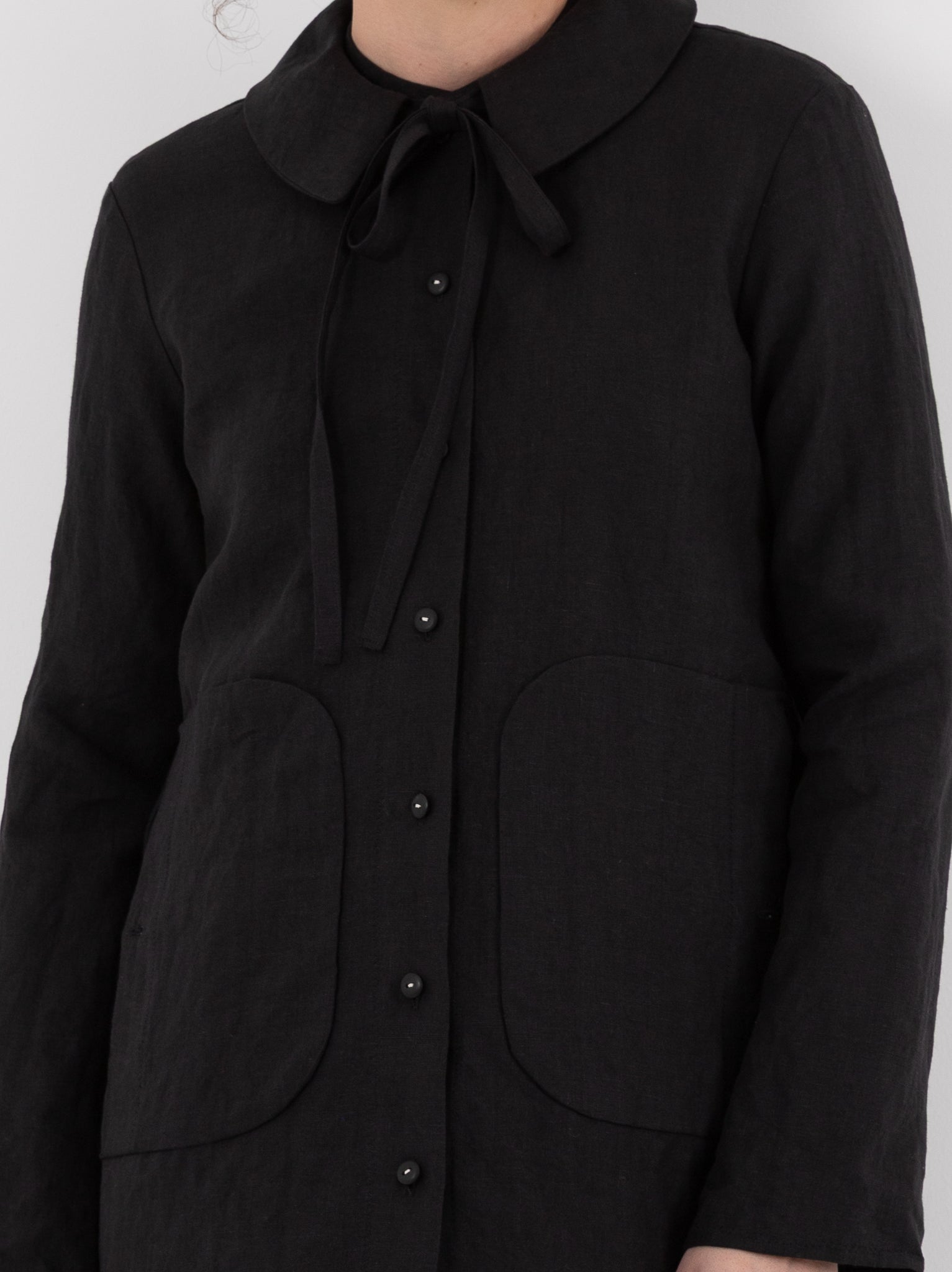 Der Antagonist Dress 21 in Black - DER ANTAGONIST at Worthwhile - shop DRESS
