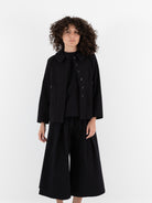 Der Antagonist Jacket in Black - DER ANTAGONIST at Worthwhile - shop JACKET
