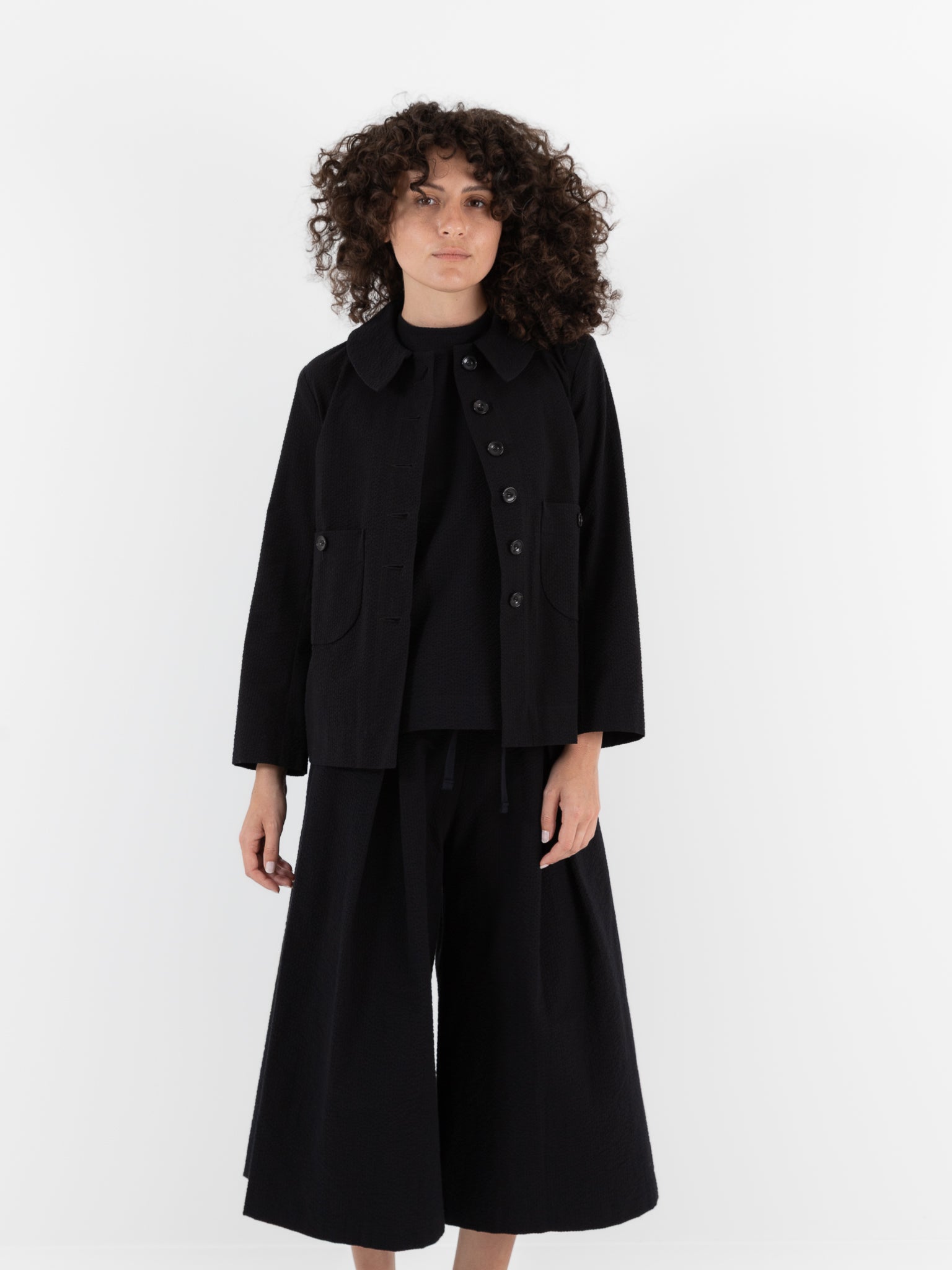 Der Antagonist Jacket in Black - DER ANTAGONIST at Worthwhile - shop JACKET