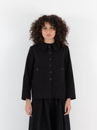Der Antagonist Jacket in Black - DER ANTAGONIST at Worthwhile - shop JACKET