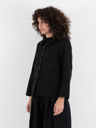 Der Antagonist Jacket in Black - DER ANTAGONIST at Worthwhile - shop JACKET