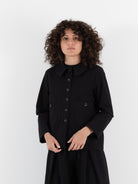 Der Antagonist Jacket in Black - DER ANTAGONIST at Worthwhile - shop JACKET