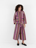 Der Antagonist Jacket in Stripe - DER ANTAGONIST at Worthwhile - shop JACKET