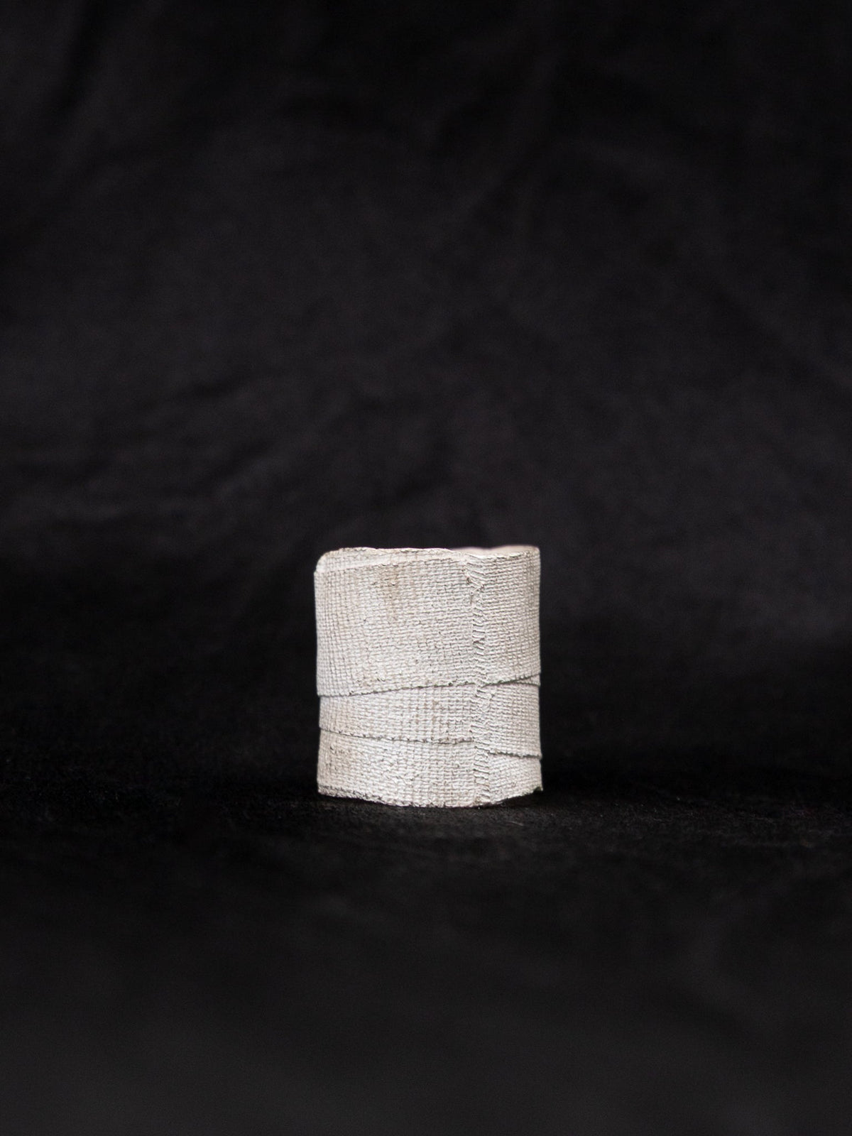 Detaj Bandage Ring VTGR02 in White Silver - DETAJ at Worthwhile - shop RINGS