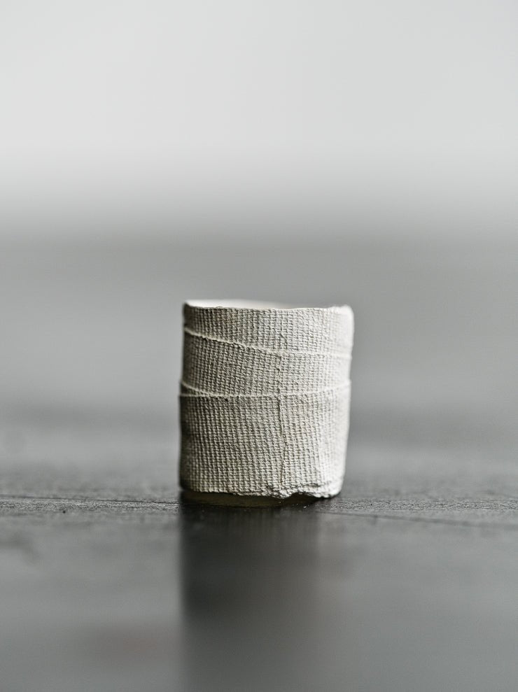 Detaj Bandage Ring VTGR02 in White Silver - DETAJ at Worthwhile - shop RINGS