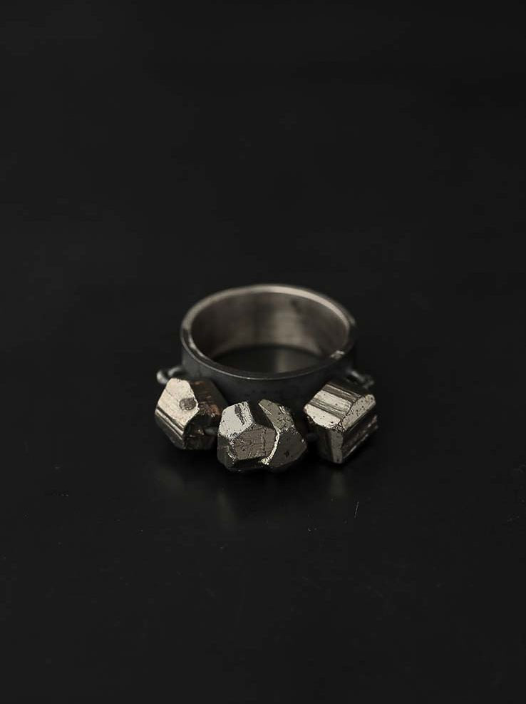 Detaj Pyrite Ring MI-R01 - DETAJ at Worthwhile - shop RINGS