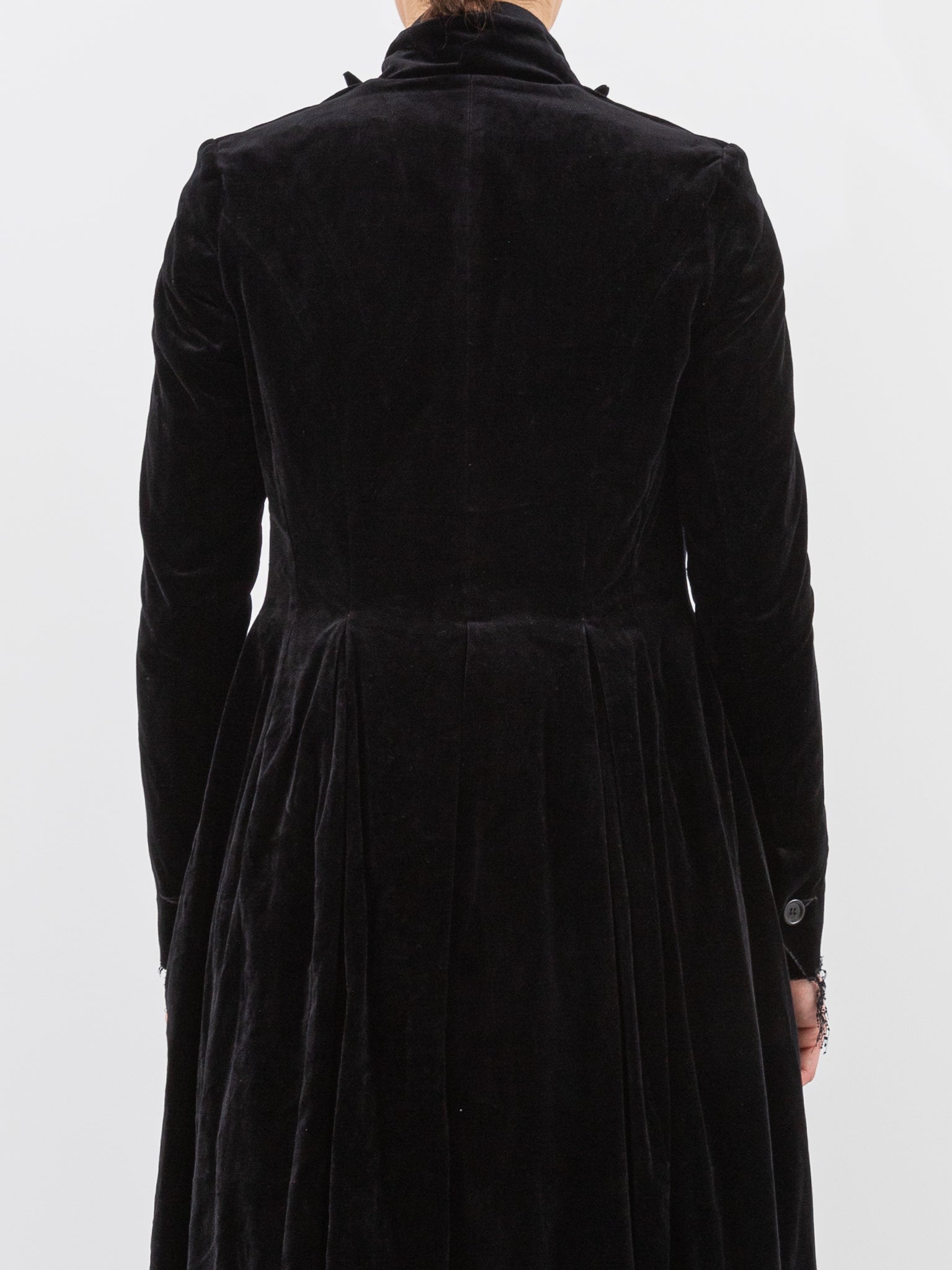 Elena Dawson 4X Coat, Black Velvet - ELENA DAWSON at Worthwhile - shop COAT