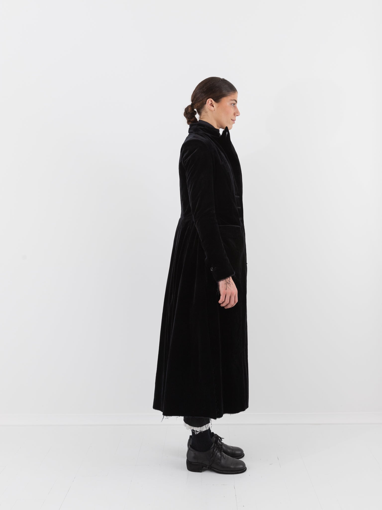 Elena Dawson 4X Coat, Black Velvet - ELENA DAWSON at Worthwhile - shop COAT