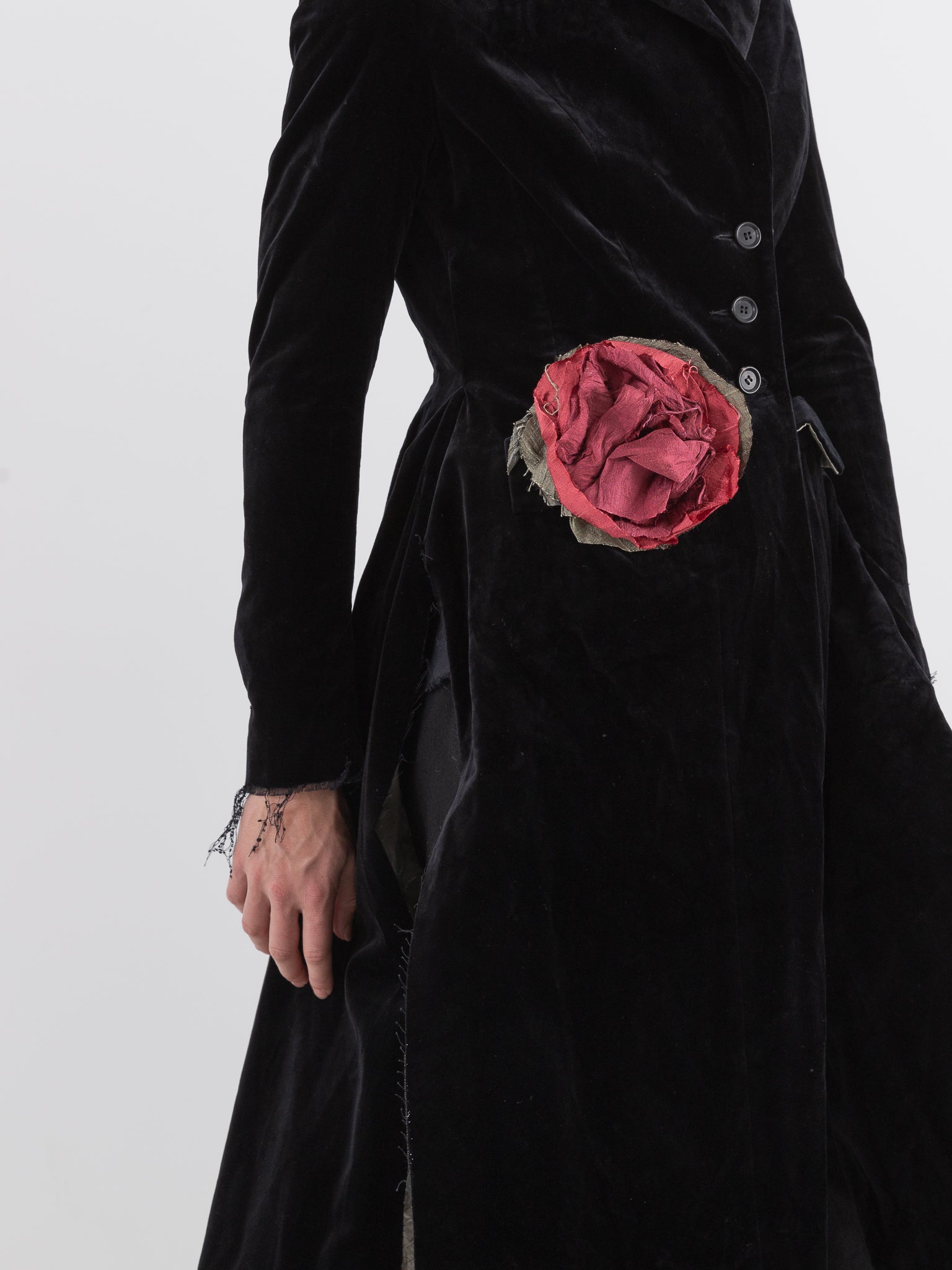 Elena Dawson 4X Coat, Black Velvet - ELENA DAWSON at Worthwhile - shop COAT