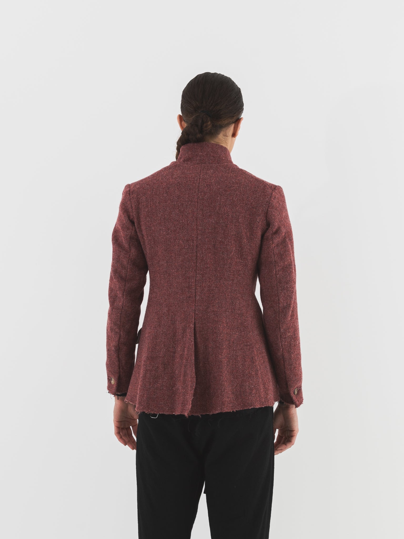 Elena Dawson 4X Hacking Jacket, Old Rose Tweed - ELENA DAWSON at Worthwhile - shop JACKET
