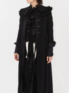 Elena Dawson Rosebud Harness in Cream with Black Roses - ELENA DAWSON at Worthwhile - shop SCARF