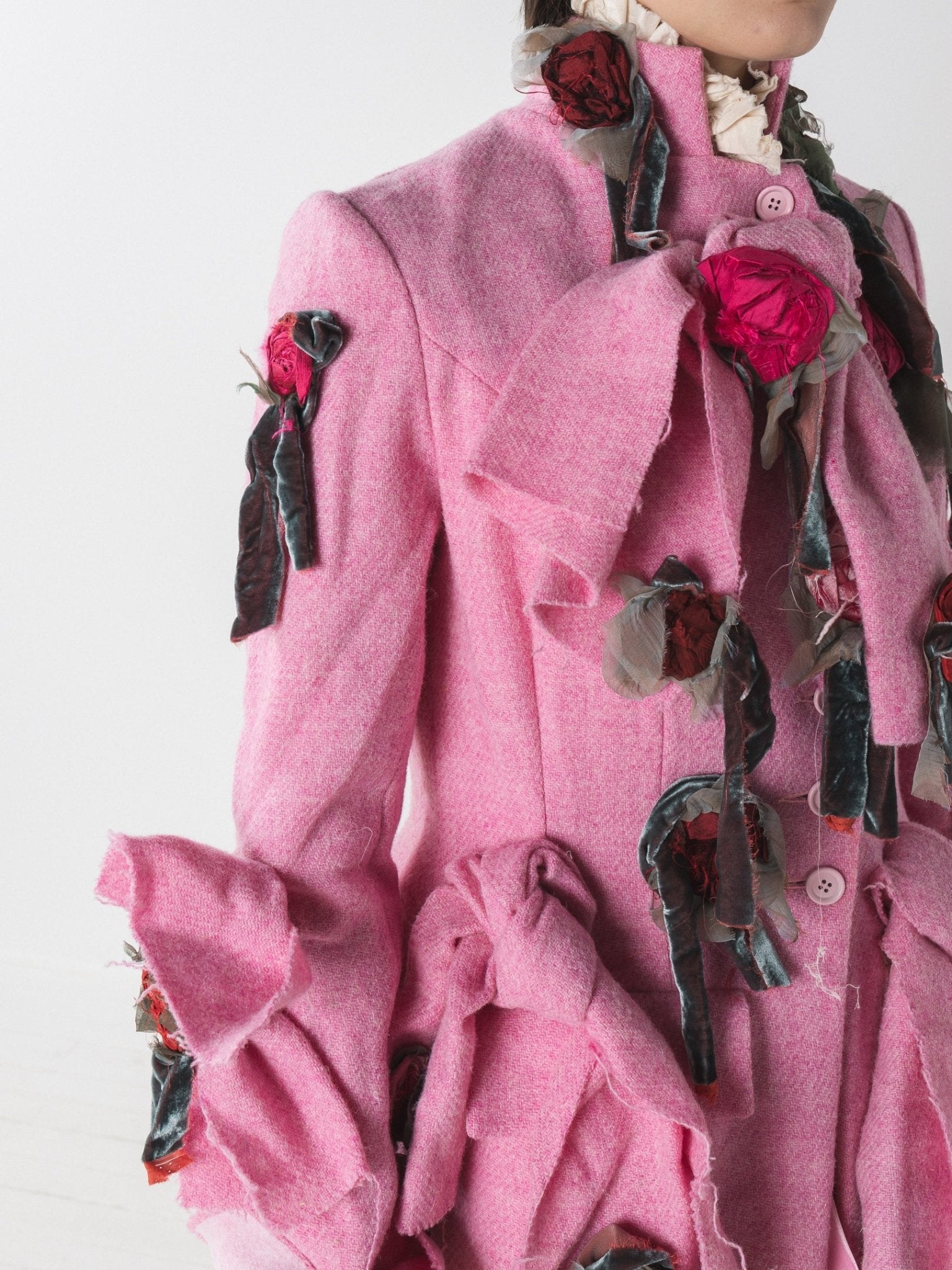 Elena Dawson Valentina Coat, Peony Pink Tweed - ELENA DAWSON at Worthwhile - shop COAT