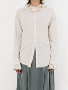 Elena Dawson Monet Shirt, Ivory - Worthwhile, Inc.