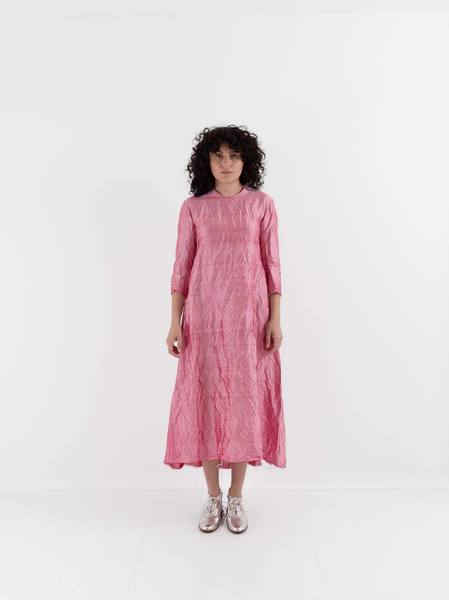 Elena Dawson House Dress in ED Pink - ELENA DAWSON at Worthwhile - shop DRESS