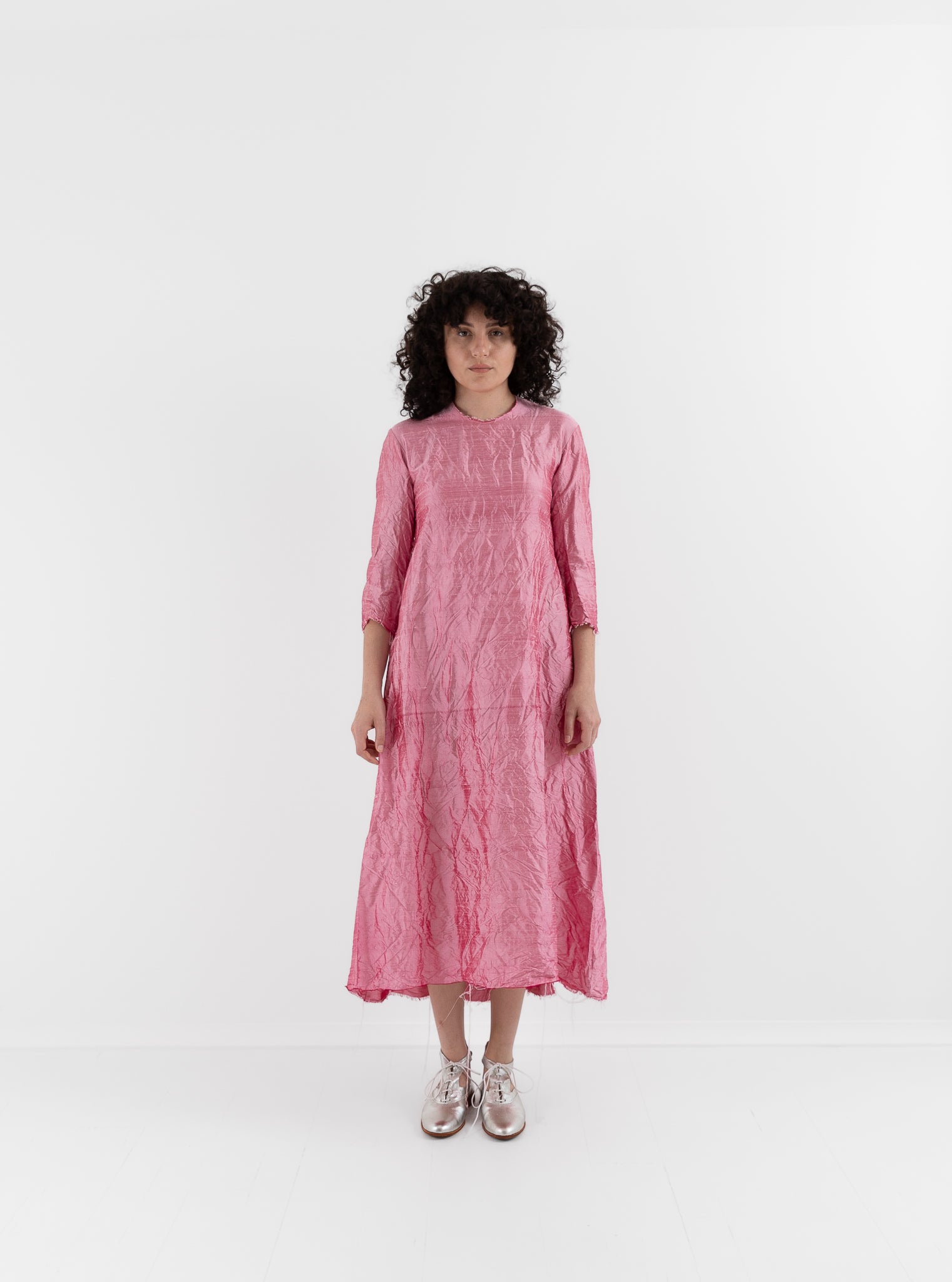 Elena Dawson House Dress in ED Pink - ELENA DAWSON at Worthwhile - shop DRESS