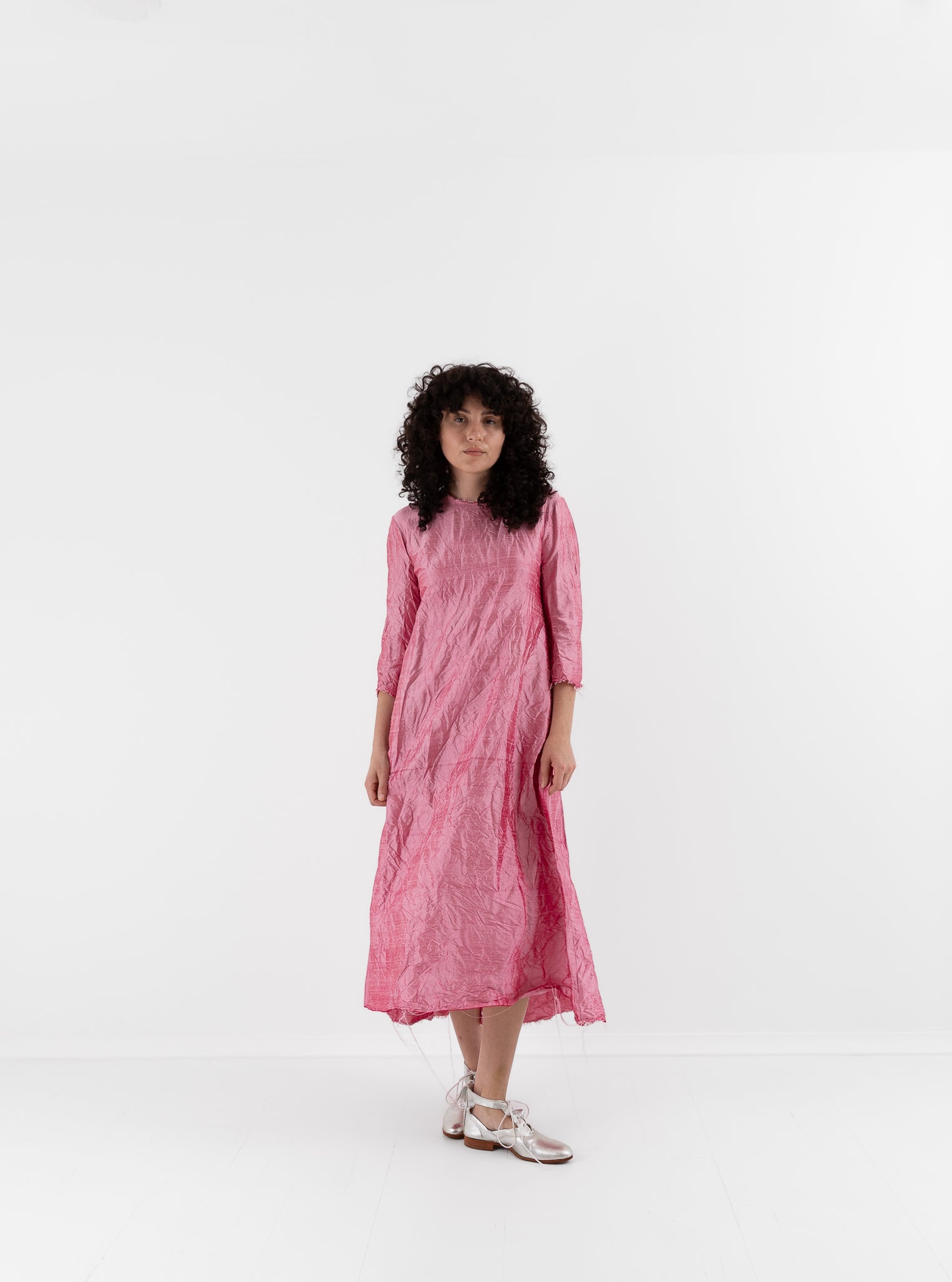 Elena Dawson House Dress in ED Pink - ELENA DAWSON at Worthwhile - shop DRESS