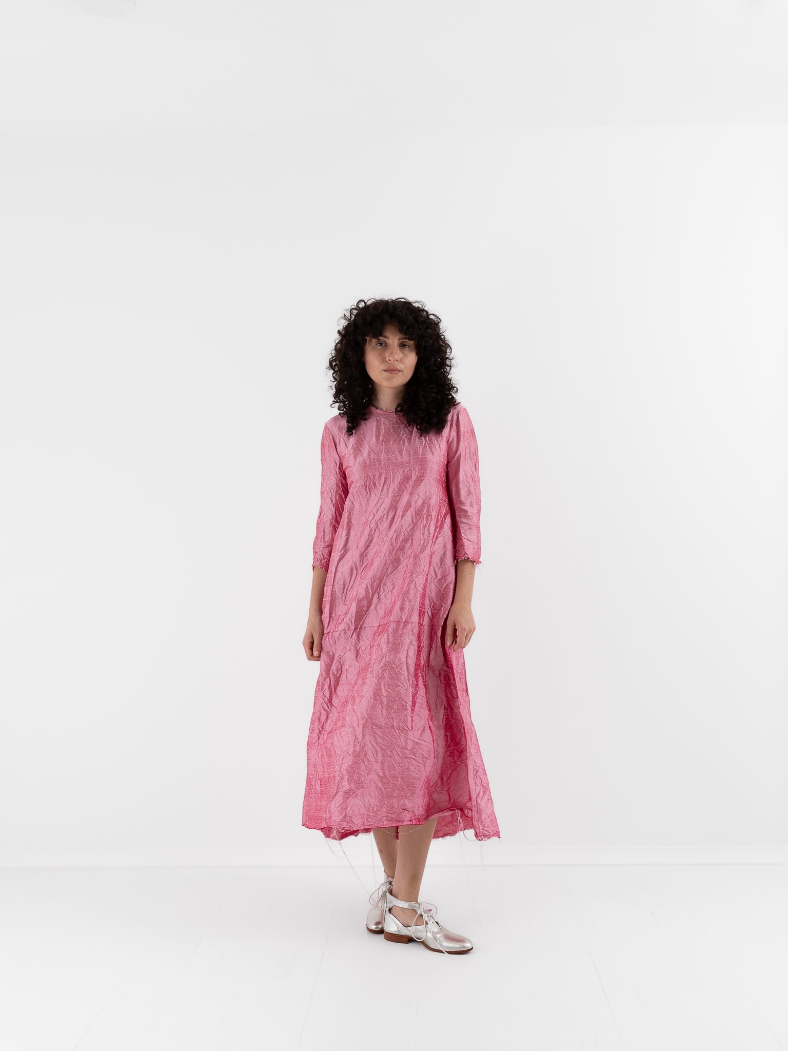 Elena Dawson House Dress in ED Pink - ELENA DAWSON at Worthwhile - shop DRESS