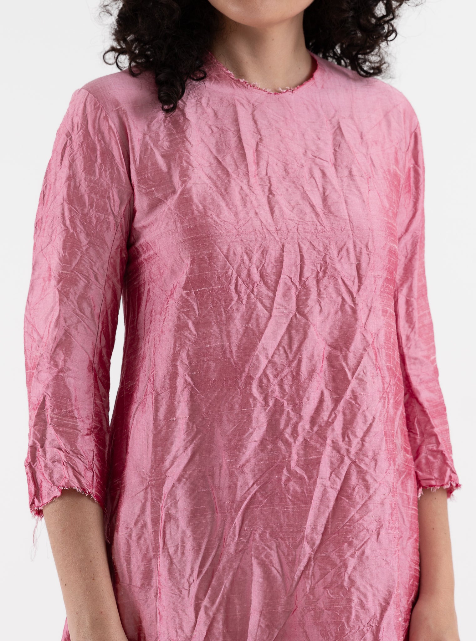 Elena Dawson House Dress in ED Pink - ELENA DAWSON at Worthwhile - shop DRESS
