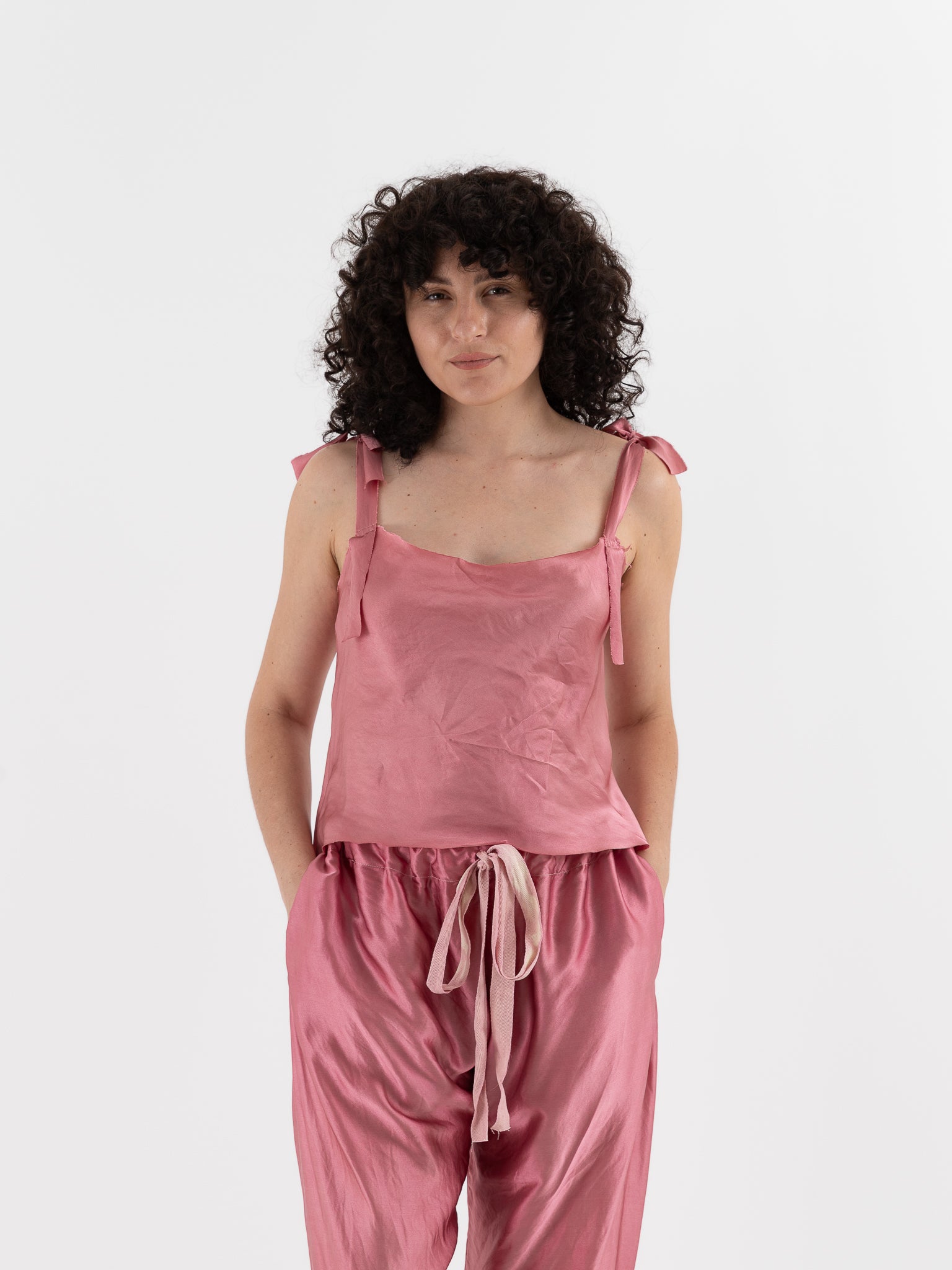 Elena Dawson Camisole Top in ED Pink - ELENA DAWSON at Worthwhile - shop TOP