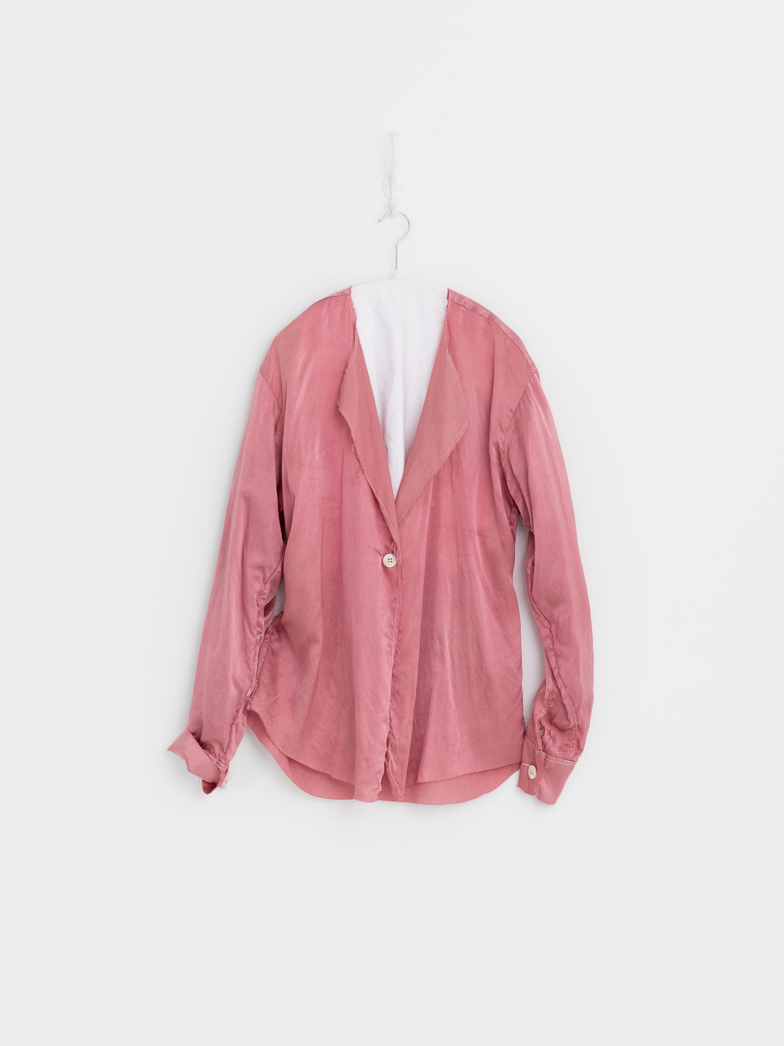 Elena Dawson 1X Button Shirt in ED Pink - ELENA DAWSON at Worthwhile - shop TOP