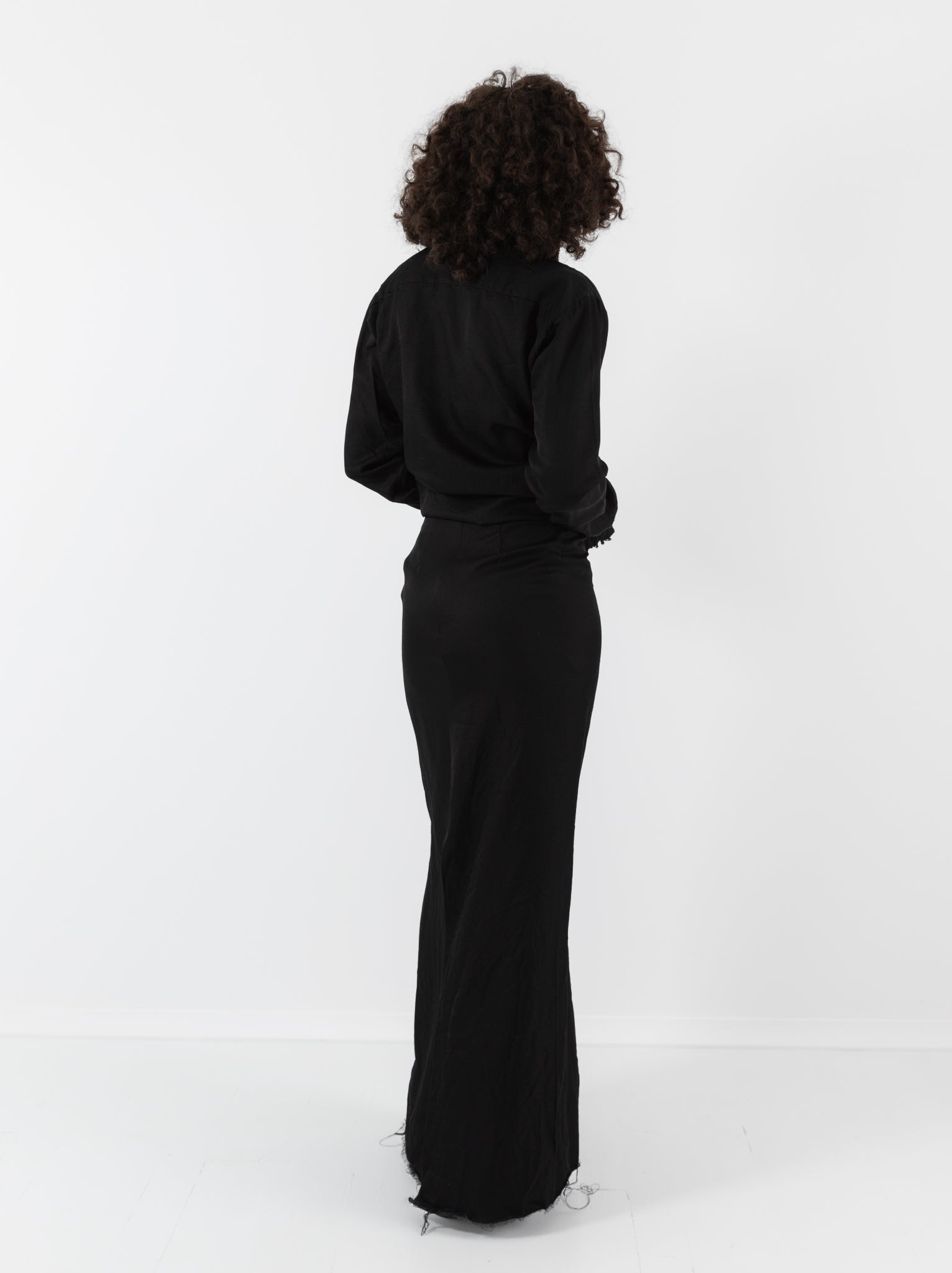 Elena Dawson Slim Skirt, Black - ELENA DAWSON at Worthwhile - shop SKIRT