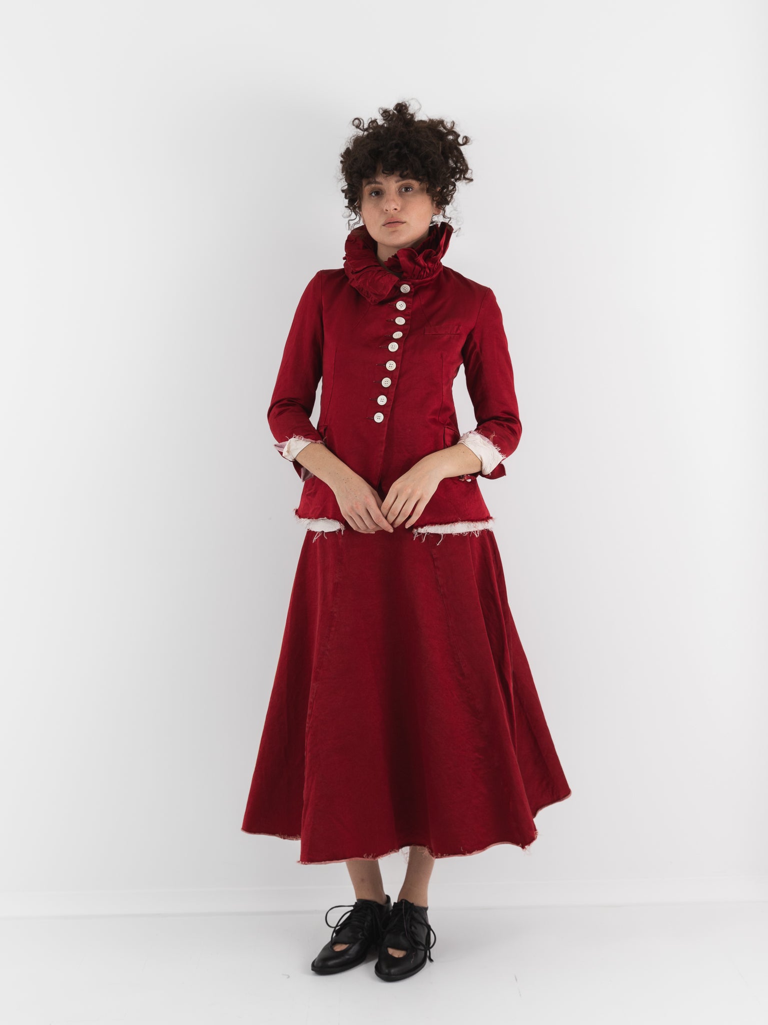 Elena Dawson 9X Monet Jacket, Scarlet - ELENA DAWSON at Worthwhile - shop JACKET