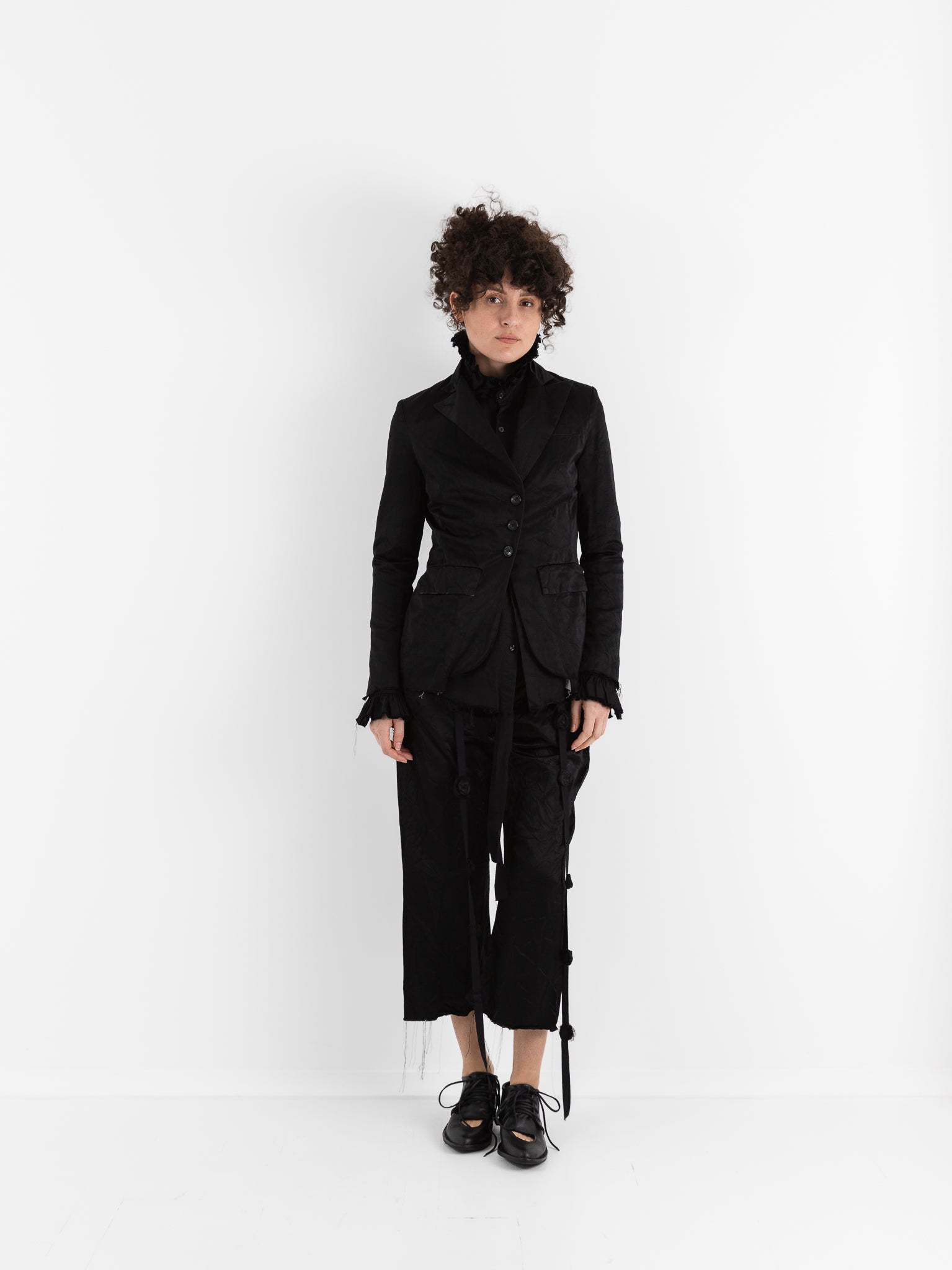 Elena Dawson 4X Hacking Jacket, Black - ELENA DAWSON at Worthwhile - shop JACKET