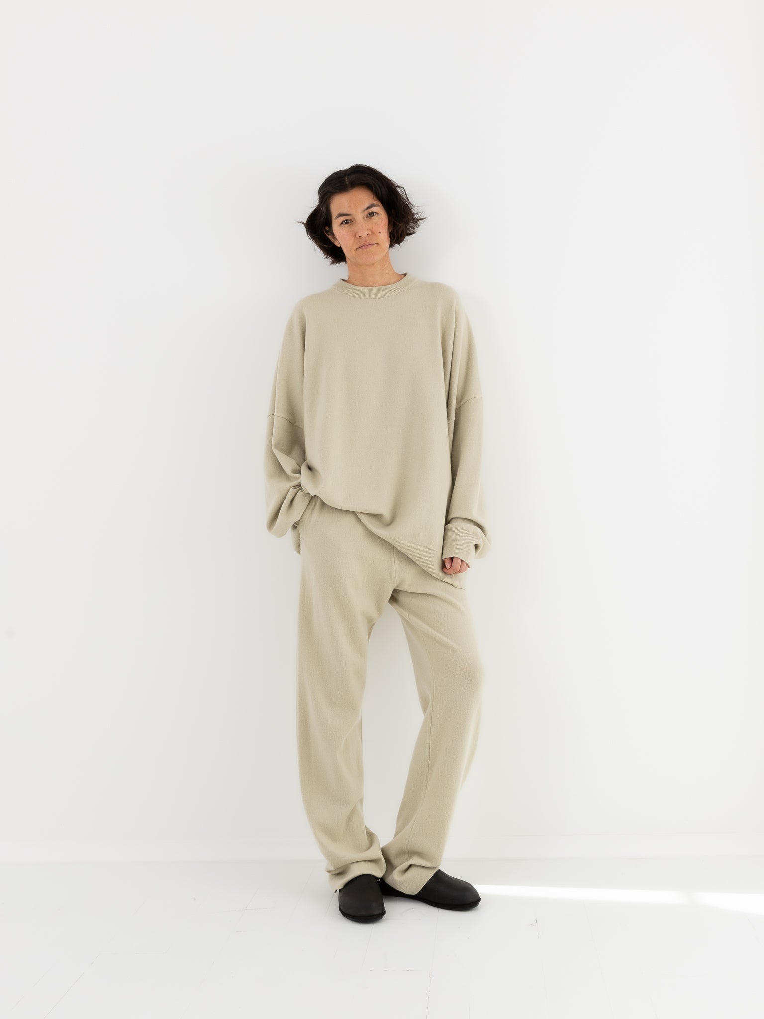 Extreme Cashmere n°320 Rush Pant in Desert - EXTREME CASHMERE at Worthwhile - shop PANT