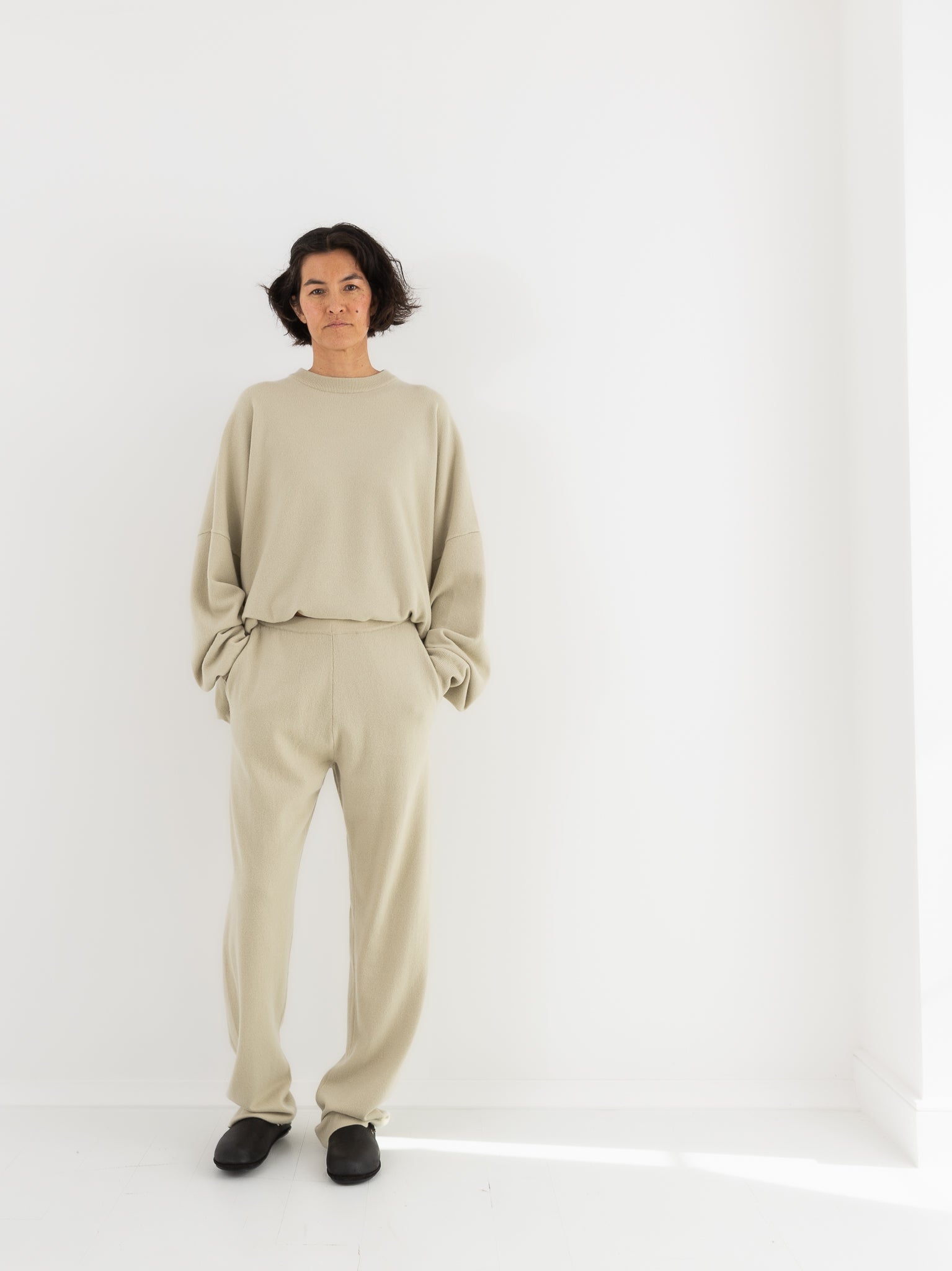 Extreme Cashmere n°320 Rush Pant in Desert - EXTREME CASHMERE at Worthwhile - shop PANT