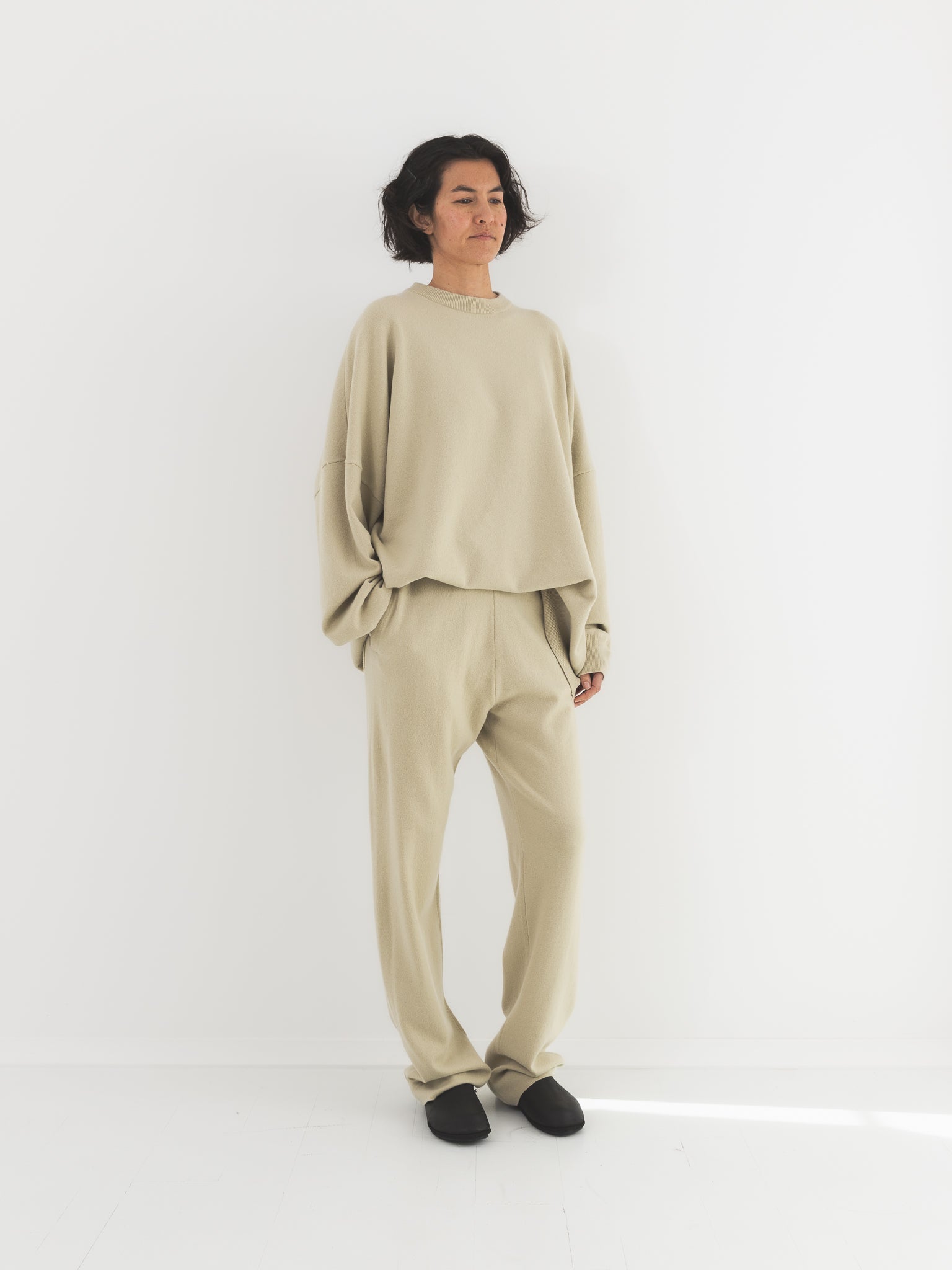 Extreme Cashmere n°320 Rush Pant in Desert - EXTREME CASHMERE at Worthwhile - shop PANT