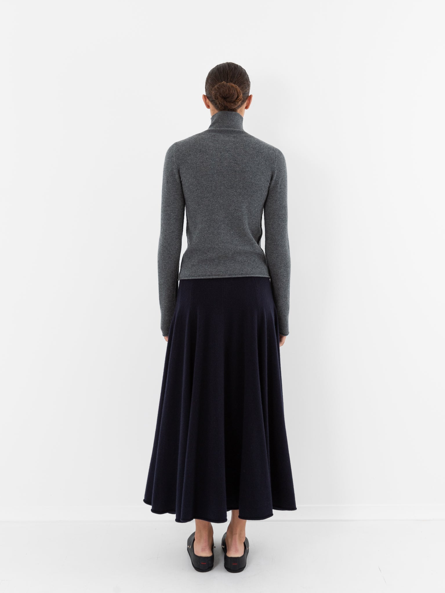 Extreme Cashmere n°380 Audrey Sweater in Felt - EXTREME CASHMERE at Worthwhile - shop SWEATER