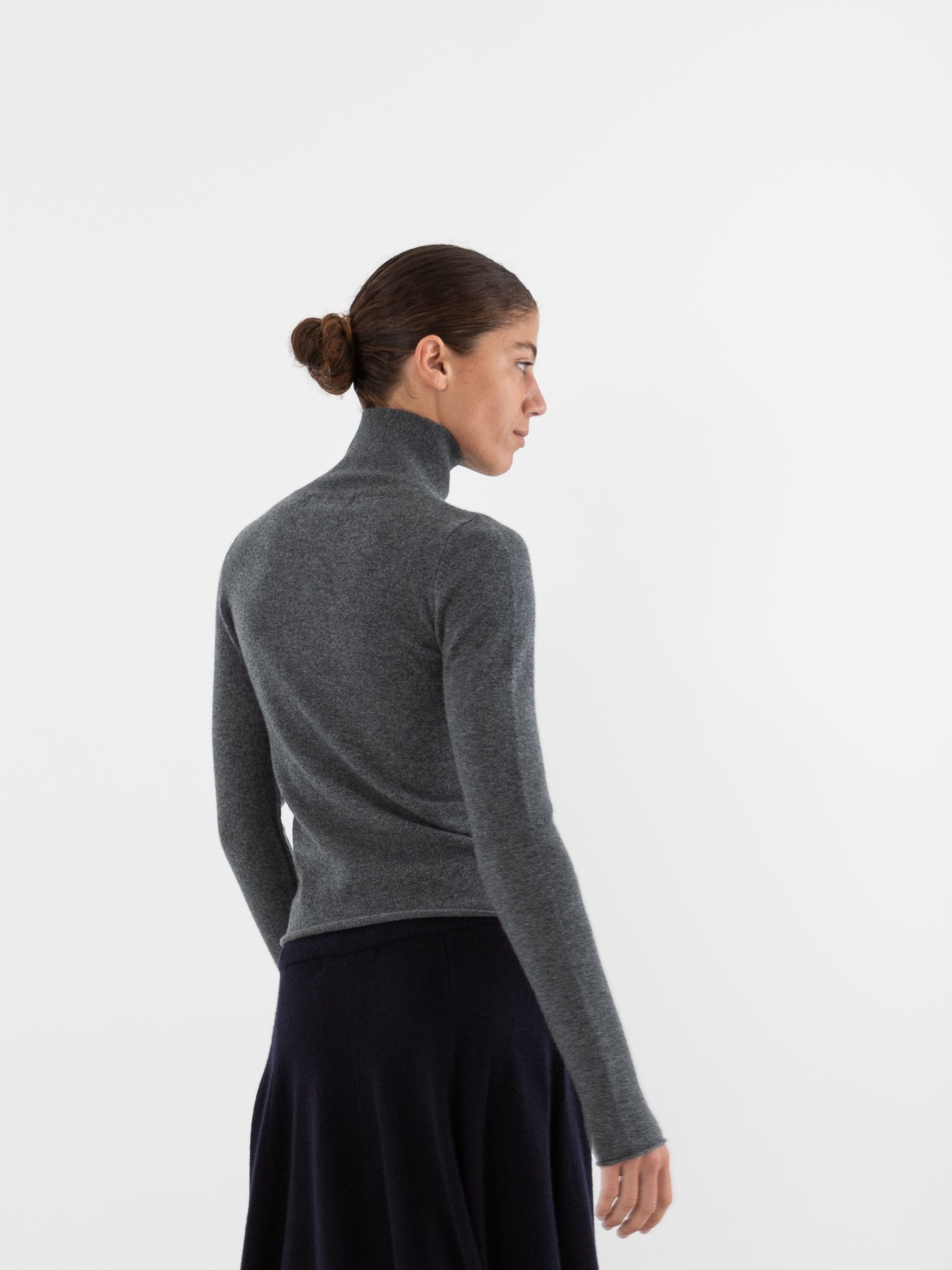 Extreme Cashmere n°380 Audrey Sweater in Felt - EXTREME CASHMERE at Worthwhile - shop SWEATER