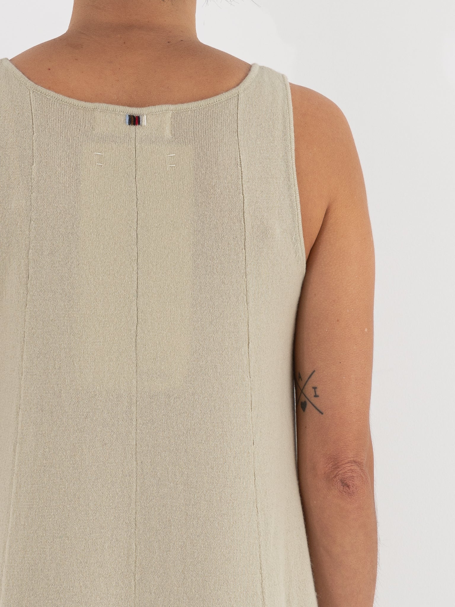 Extreme Cashmere n°386 Elisa Dress in Desert - EXTREME CASHMERE at Worthwhile - shop DRESS