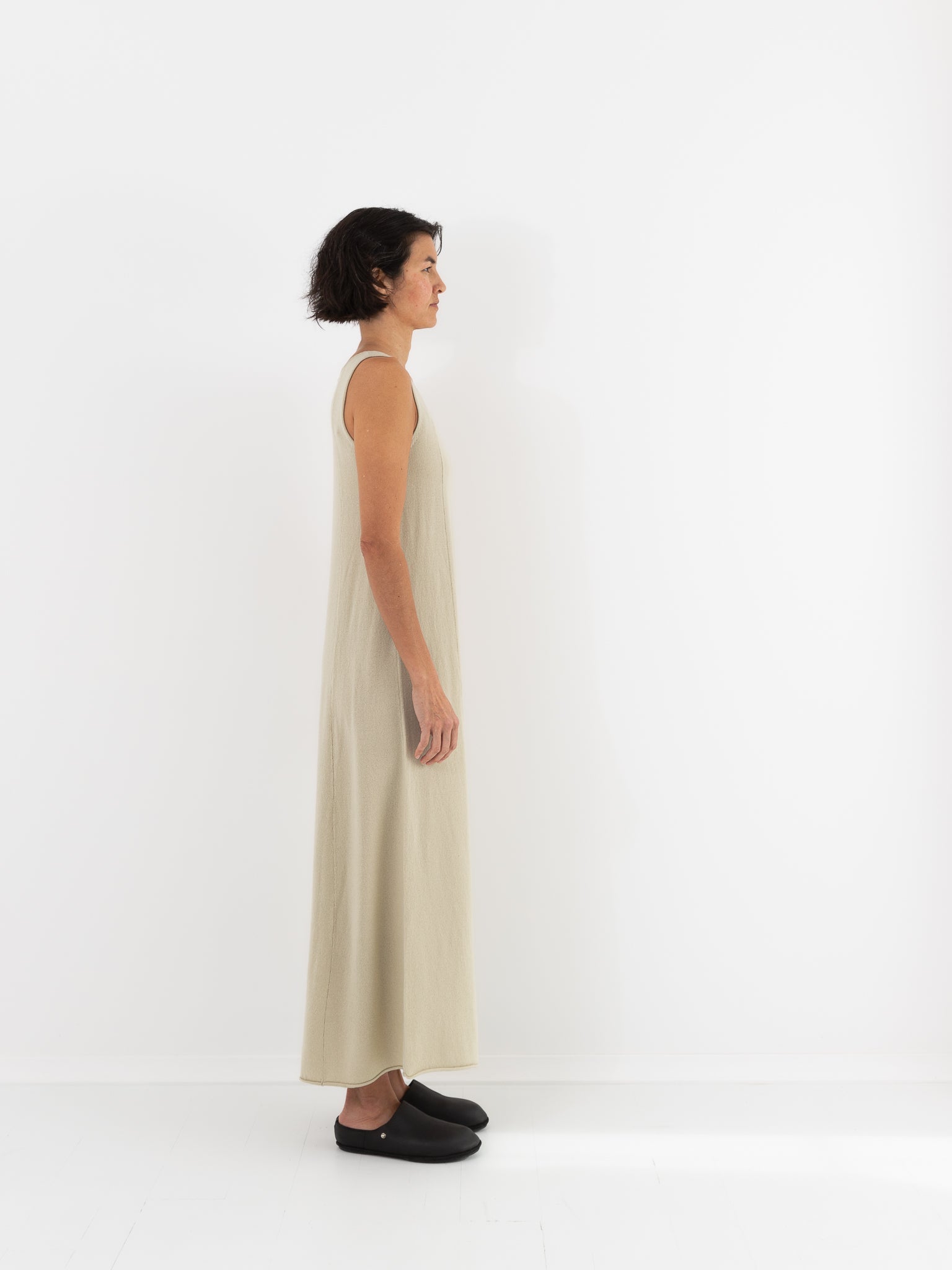 Extreme Cashmere n°386 Elisa Dress in Desert - EXTREME CASHMERE at Worthwhile - shop DRESS