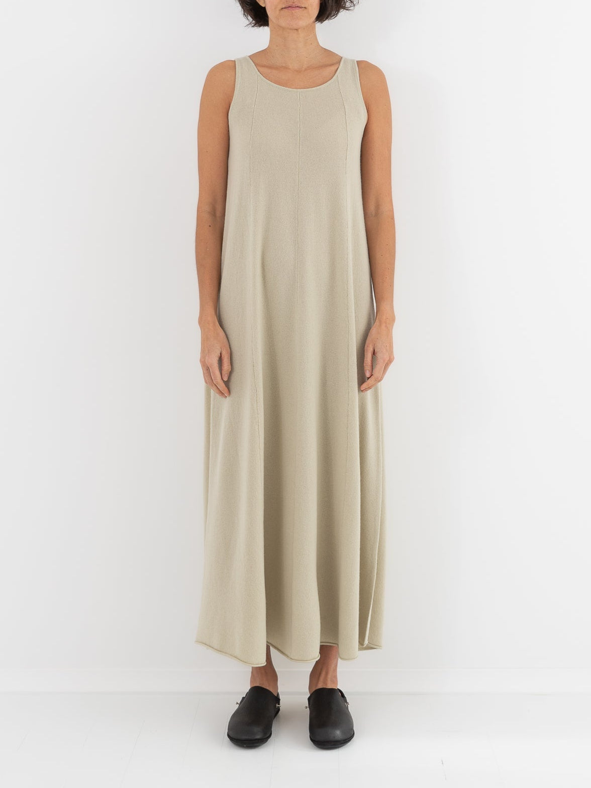 Extreme Cashmere n°386 Elisa Dress in Desert - EXTREME CASHMERE at Worthwhile - shop DRESS