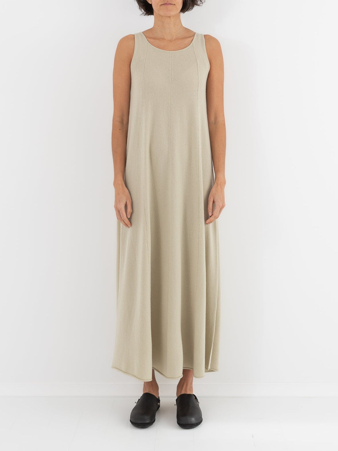 Extreme Cashmere n°386 Elisa Dress in Desert - EXTREME CASHMERE at Worthwhile - shop DRESS