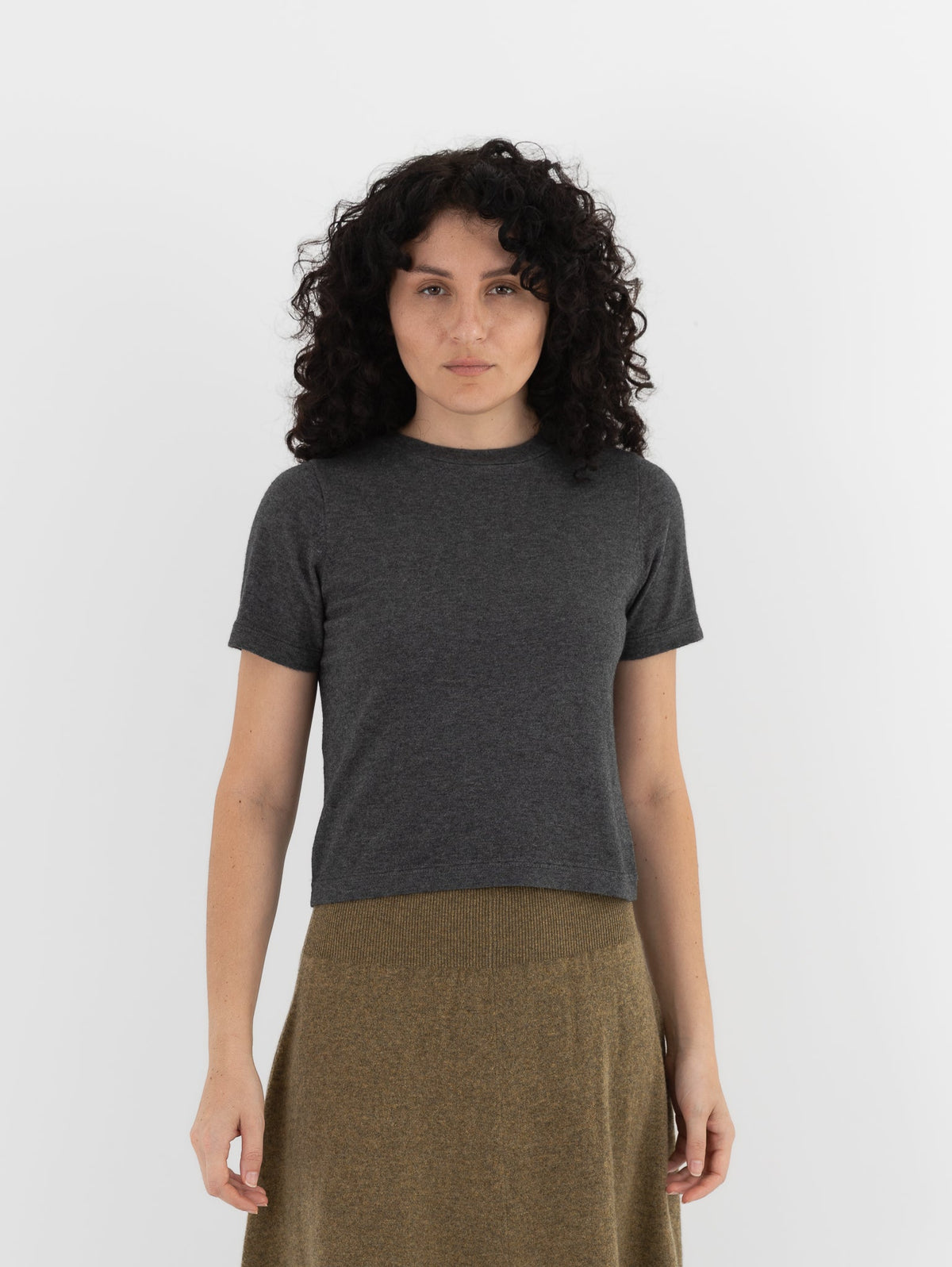 Extreme Cashmere n°267 Tina in Felt - EXTREME CASHMERE at Worthwhile - shop TOP