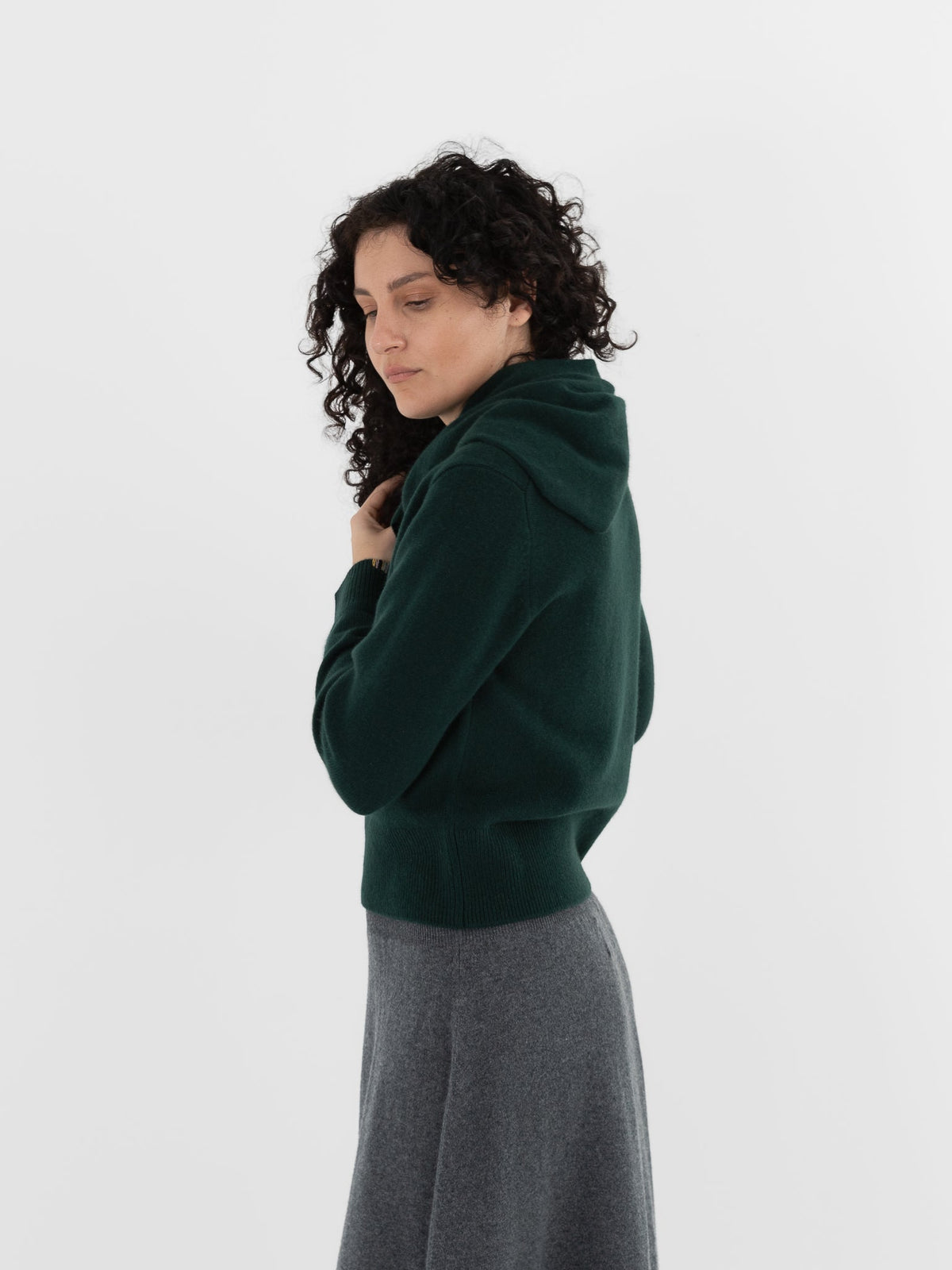 Extreme Cashmere n°35 Bandana in Forest - EXTREME CASHMERE at Worthwhile - shop SCARF