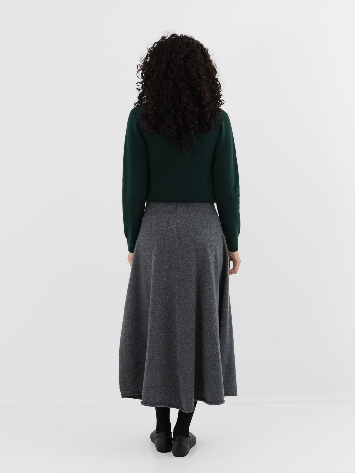 Extreme Cashmere n°388 Ease Skirt in Felt - EXTREME CASHMERE at Worthwhile - shop SKIRT