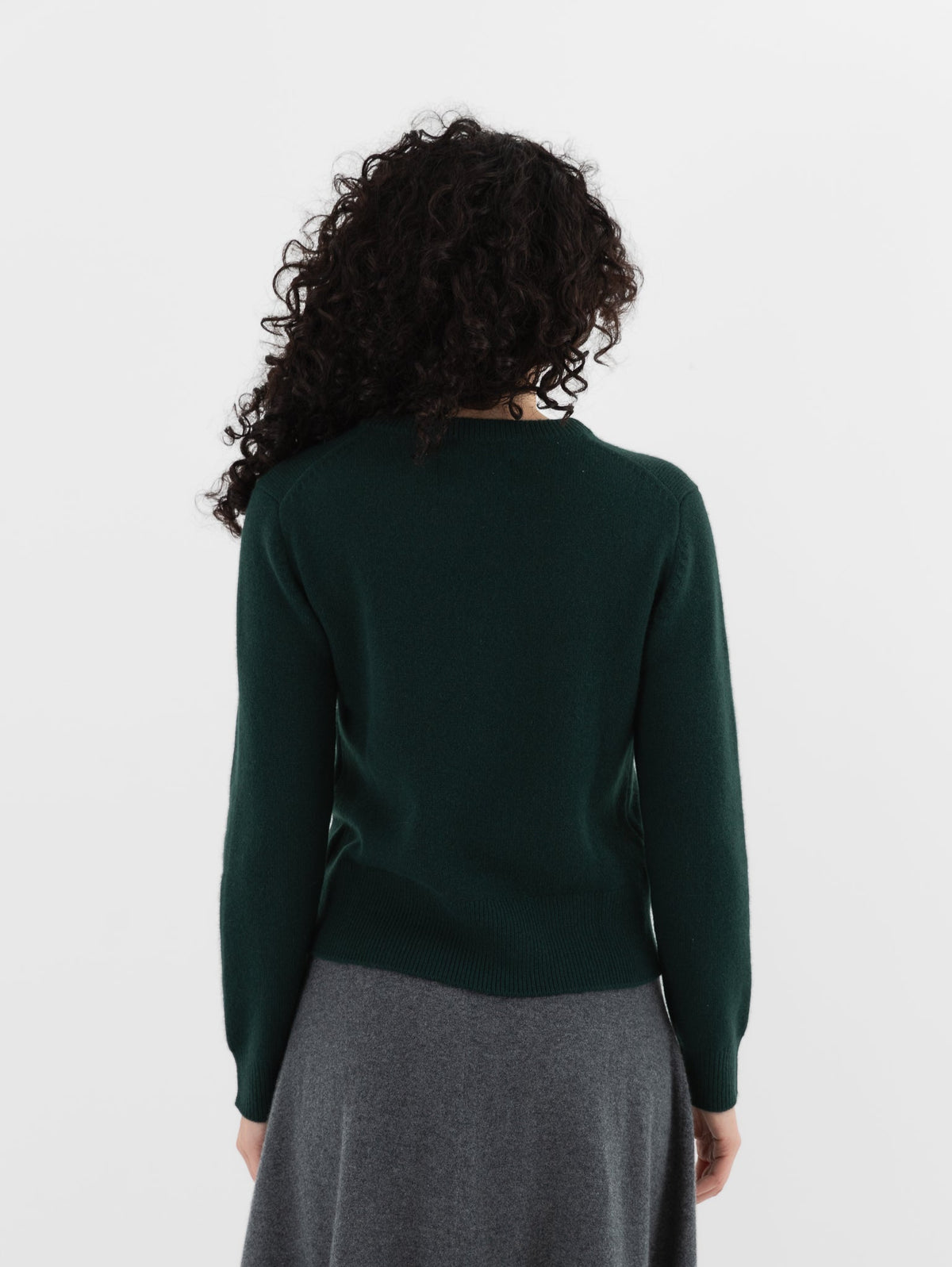 Extreme Cashmere n°430 Jeanne Sweater in Forest - EXTREME CASHMERE at Worthwhile - shop SWEATER