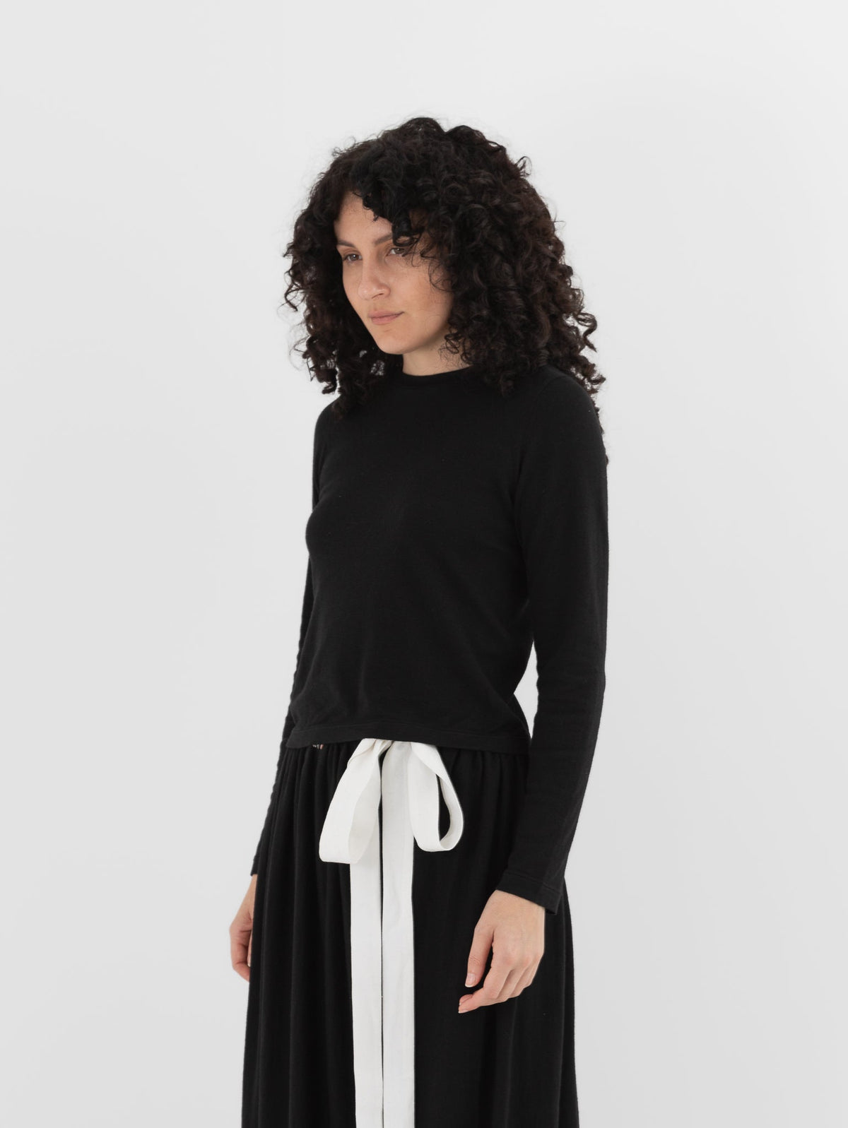 Extreme Cashmere n°451 Lisa Top in Raven - EXTREME CASHMERE at Worthwhile - shop TOP