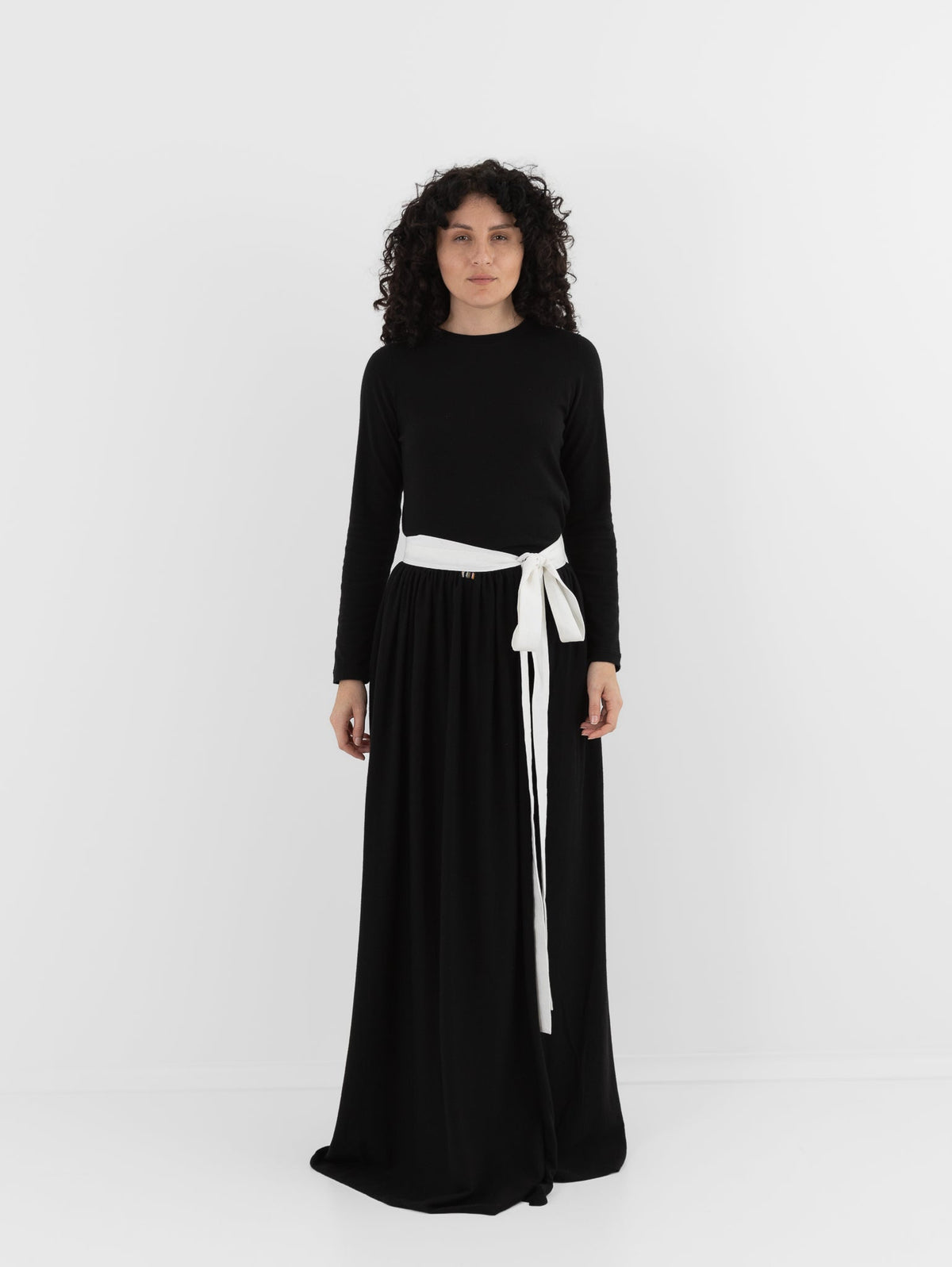 Extreme Cashmere n°525 Luli Skirt in Raven - EXTREME CASHMERE at Worthwhile - shop SKIRT
