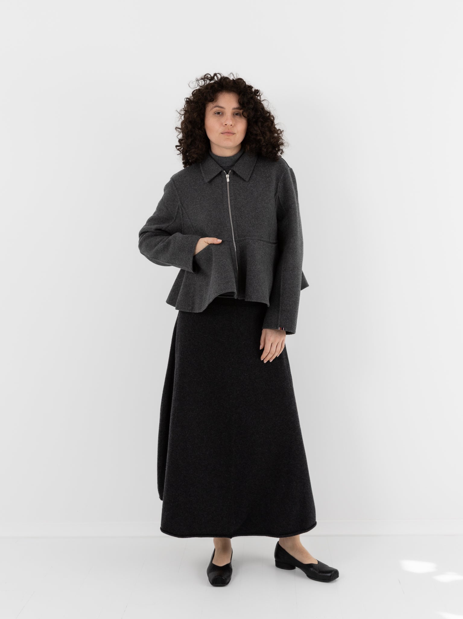Extreme Cashmere n°442 Queen Coat in Felt - EXTREME CASHMERE at Worthwhile - shop COAT