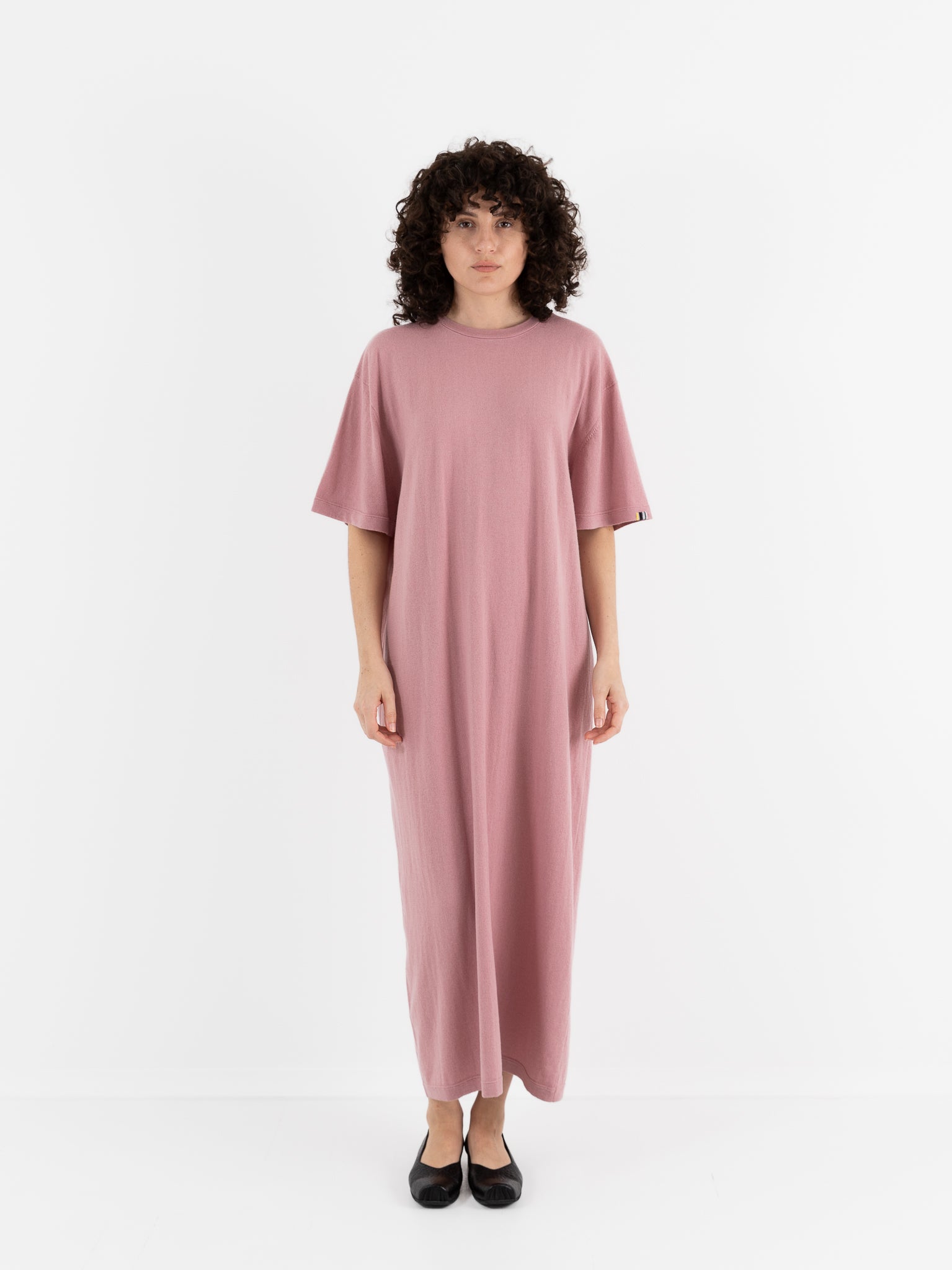 Extreme Cashmere n°321 Kris Dress in Rosa - EXTREME CASHMERE at Worthwhile - shop DRESS