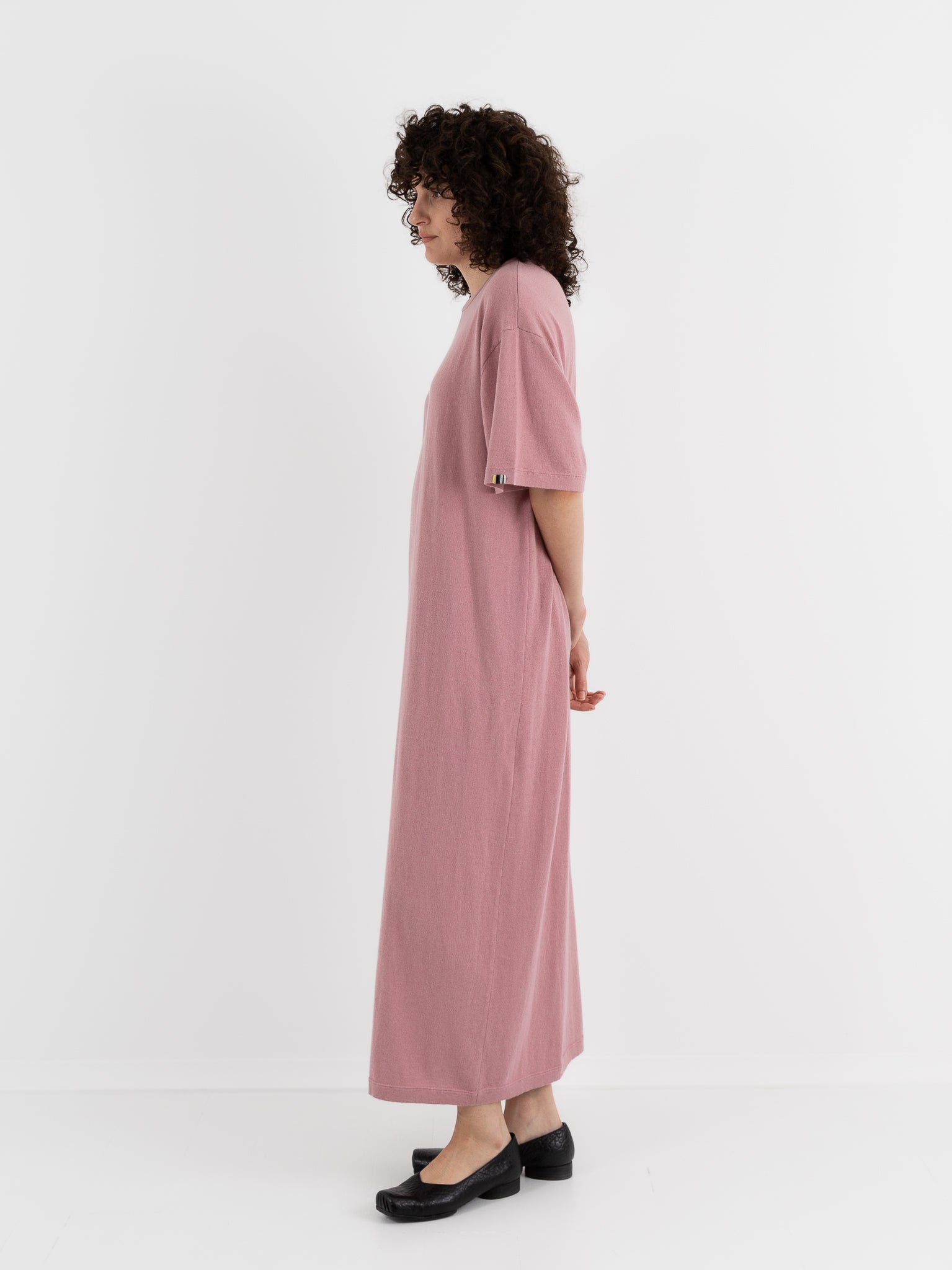 Extreme Cashmere n°321 Kris Dress in Rosa - EXTREME CASHMERE at Worthwhile - shop DRESS