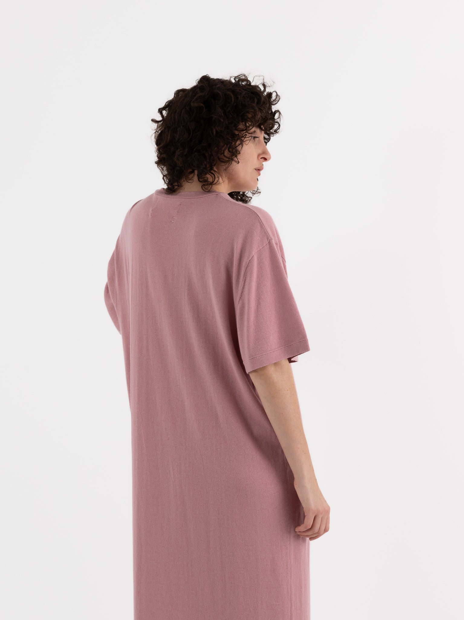 Extreme Cashmere n°321 Kris Dress in Rosa - EXTREME CASHMERE at Worthwhile - shop DRESS