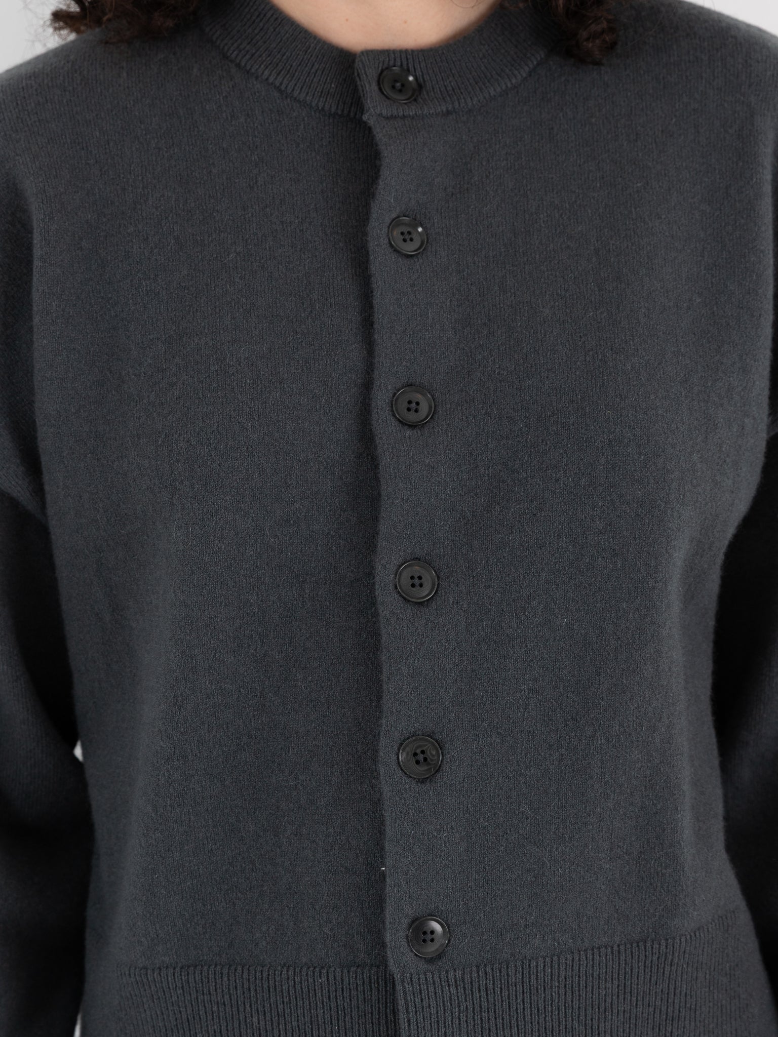 Extreme Cashmere n°170 Chou Cardigan in Lake - EXTREME CASHMERE at Worthwhile - shop SWEATER